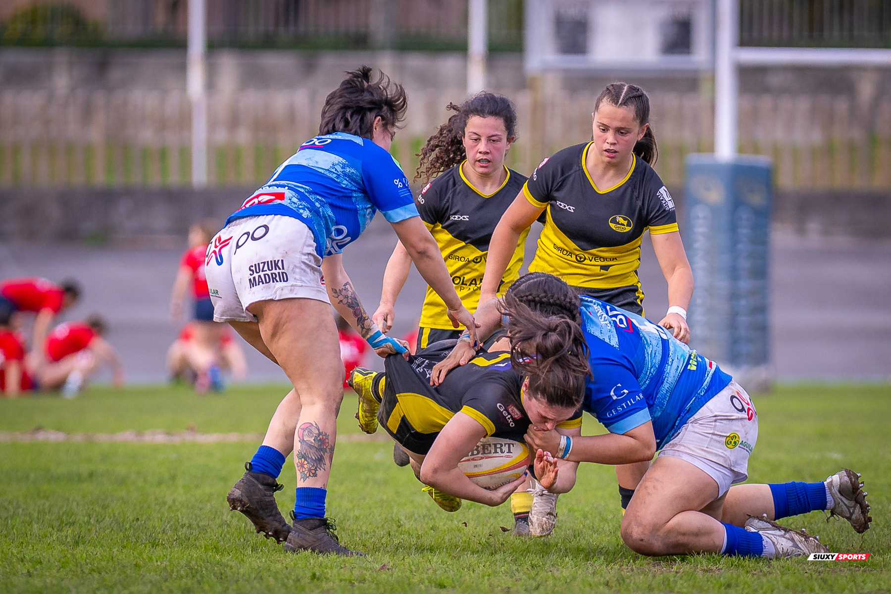  Getxo Artea Rugby Taldea - Club de Rugby Cisneros - Rugby - FER 2025 - LIGA IBERDROLA - GETXO NESKAK (39) vs (10) Cisneros (#FER25LIGNCI02) Photo by: Fredy Monfoto | Siuxy Sports 2025-02-15