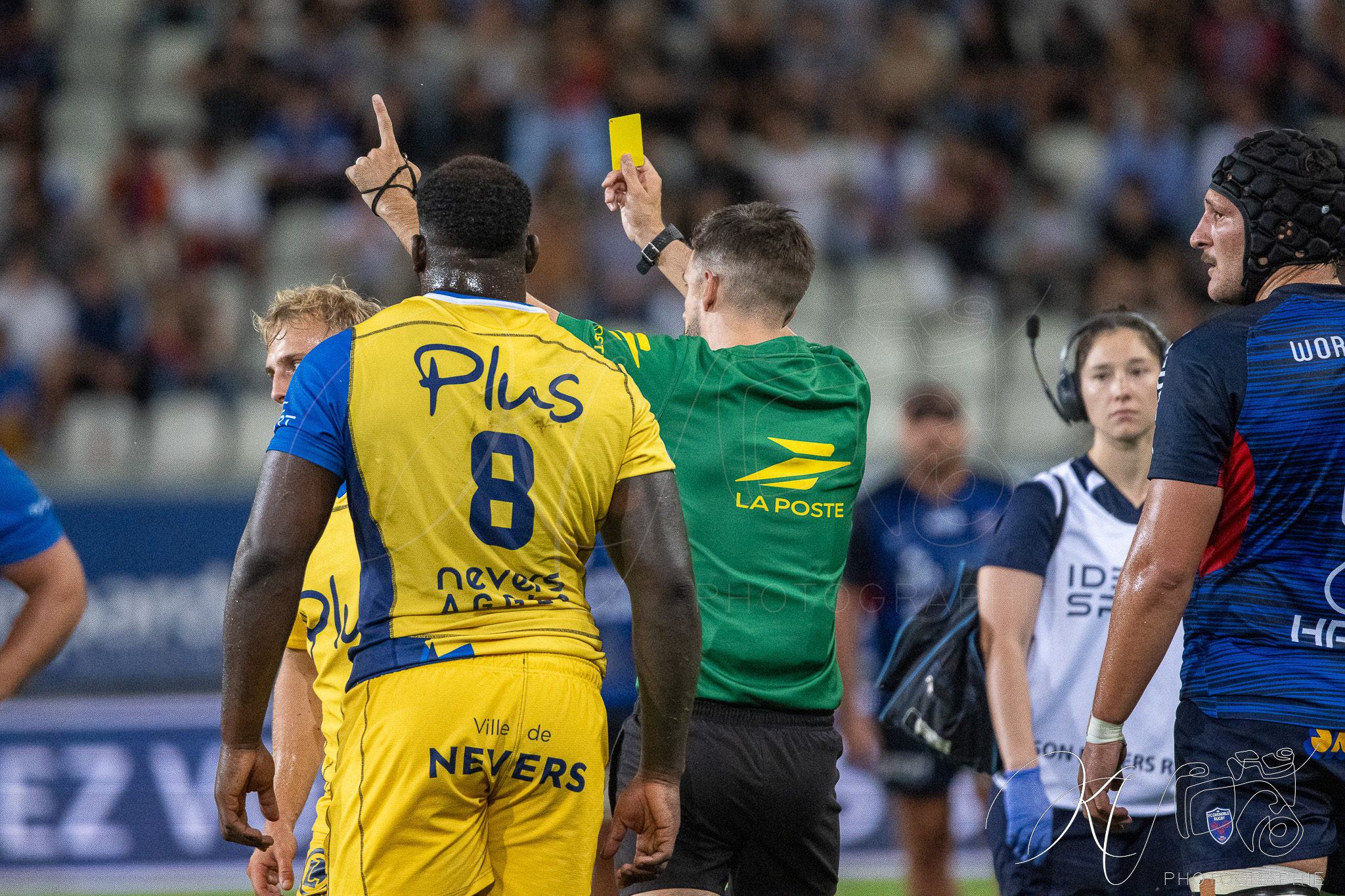  FC Grenoble Rugby - USON Nevers - Rugby - FFR 2025 - Pro D2 - Grenoble Rugby vs USON Nevers (#FFR25PD2GRUN9) Photo by: Karine Valentin | Siuxy Sports 2025-09-18