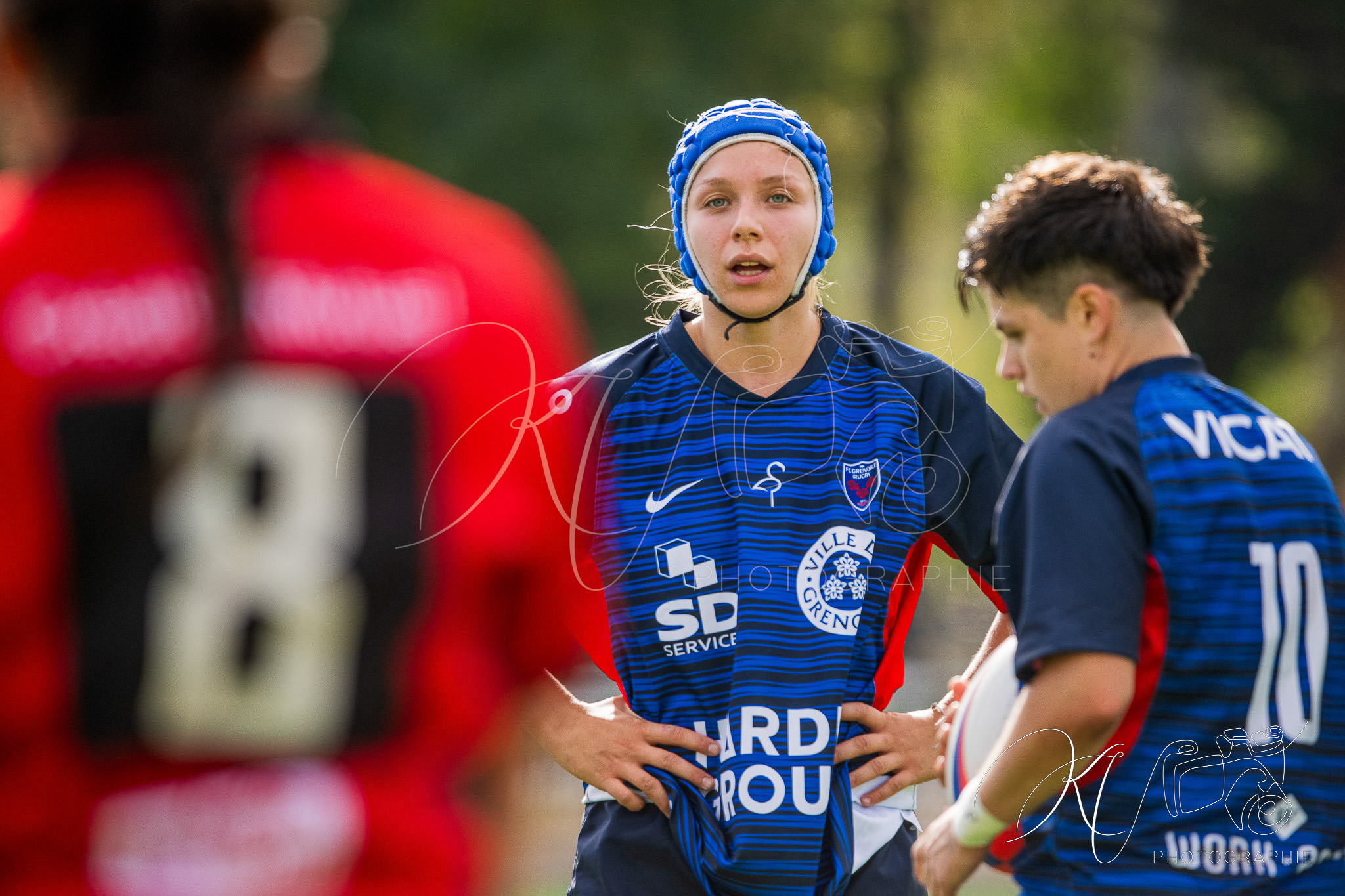  FC Grenoble Rugby - Lyon Olympique Universitaire - Rugby - FFR 2025 - Reserve Élite F - FC Grenoble vs Lyon Olympique Universitaire (#FFR25REFGL10) Photo by: Karine Valentin | Siuxy Sports 2025-10-05