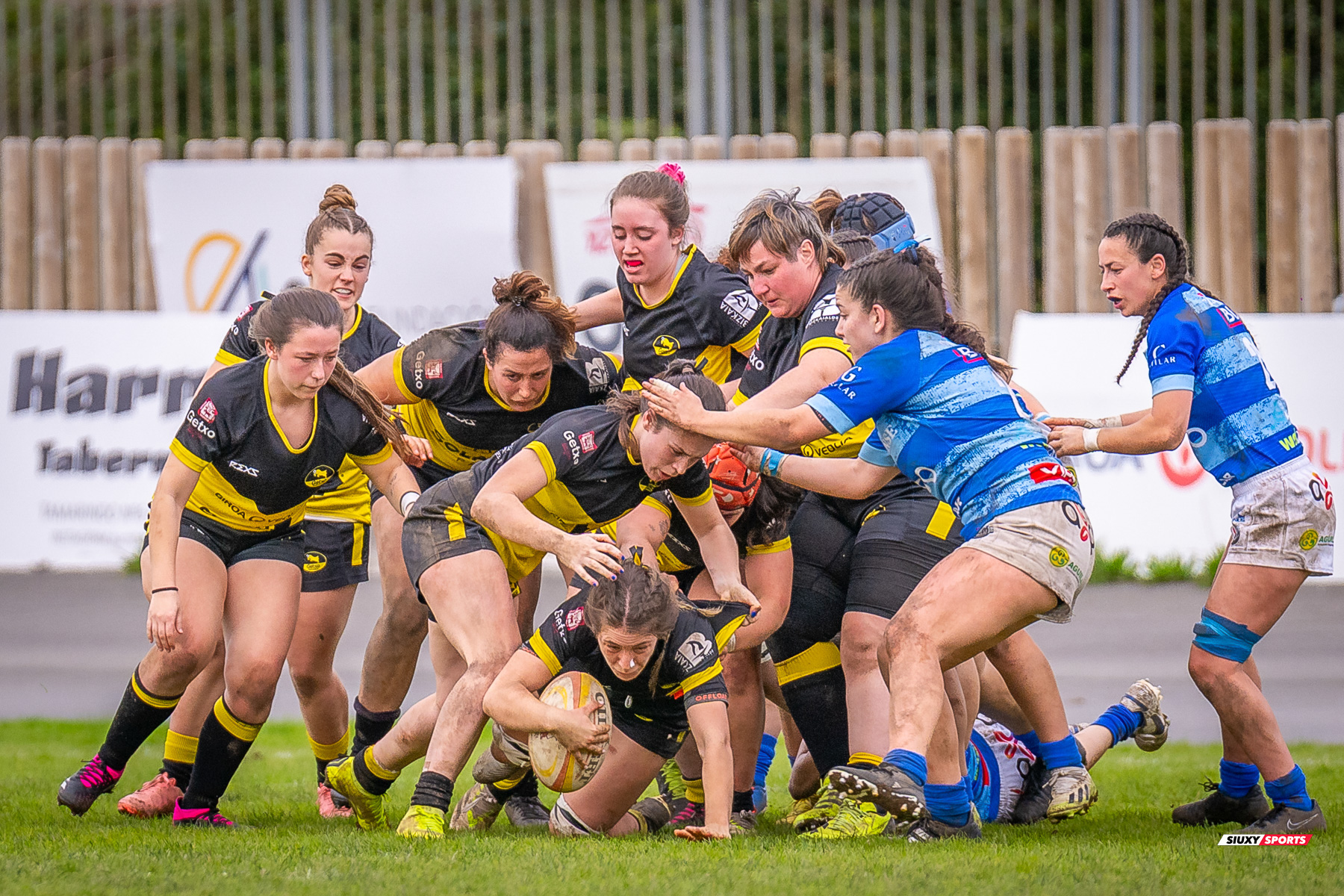  Getxo Artea Rugby Taldea - Club de Rugby Cisneros - Rugby - FER 2025 - LIGA IBERDROLA - GETXO NESKAK (39) vs (10) Cisneros (#FER25LIGNCI02) Photo by: Fredy Monfoto | Siuxy Sports 2025-02-15