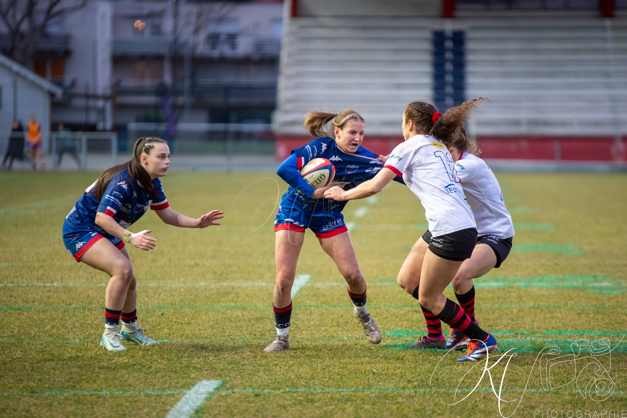  FC Grenoble Rugby - AC Bobigny 93 Rugby - Rugby - FFR 2025 - Élite 1 - Amazones (29) vs (14) Bobigny (#FFR25E1FCGBO01) Photo by: Karine Valentin | Siuxy Sports 2025-01-26