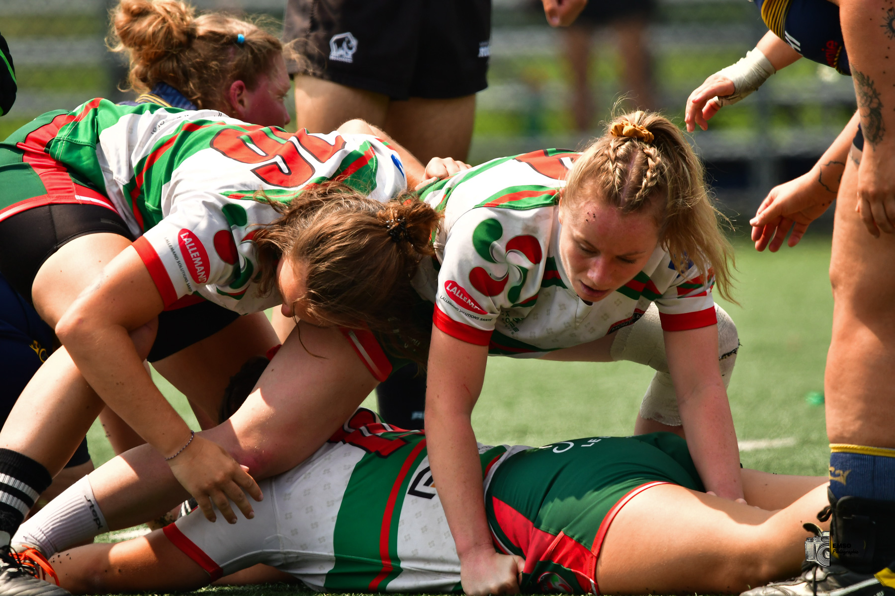  Rugby Club de Montréal - Town of Mount Royal RFC - Rugby - RQ 2025 - LP2 F - Rugby Club de Montréal vs TMR (#RQ25LP2FRCMT7) Photo by: emso photo | Siuxy Sports 2025-07-26