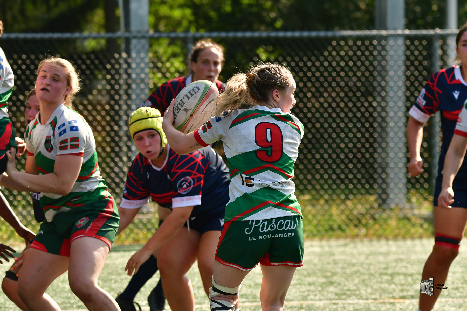  Rugby Club de Montréal - Braves de Trois-Rivières - Rugby - RQ 2025 - LPR2 F - Demi Finale - RCM (48) vs (14) Braves de Trois-Rivières (#RQ25LP2FRCMB8) Photo by: emso photo | Siuxy Sports 2025-08-09