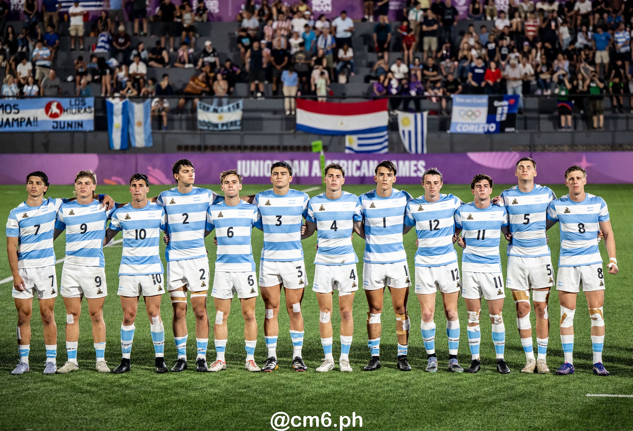  Selección Argentina de Rugby 7 Junior -  - Rugby - Los Pumas 7's - Oro en los Juegos Panamericanos Junior de Asunción (#JP2025PUMI7) Photo by: Christian Mas | Siuxy Sports 2025-08-17
