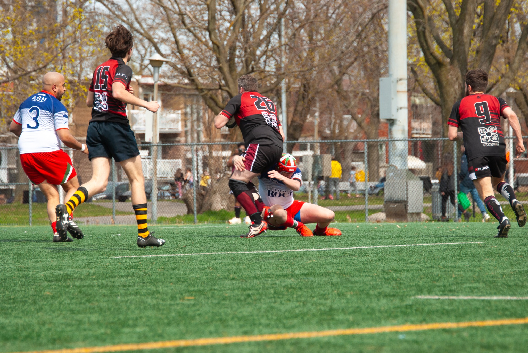  Rugby Club de Montréal - Westmount Rugby Club - Rugby - RQ 2024 - LPR2 - RCMXV vs Westmount 2 (#RQ24LP2RCMXW4) Photo by: Coraline Brochet | Siuxy Sports 2024-04-27
