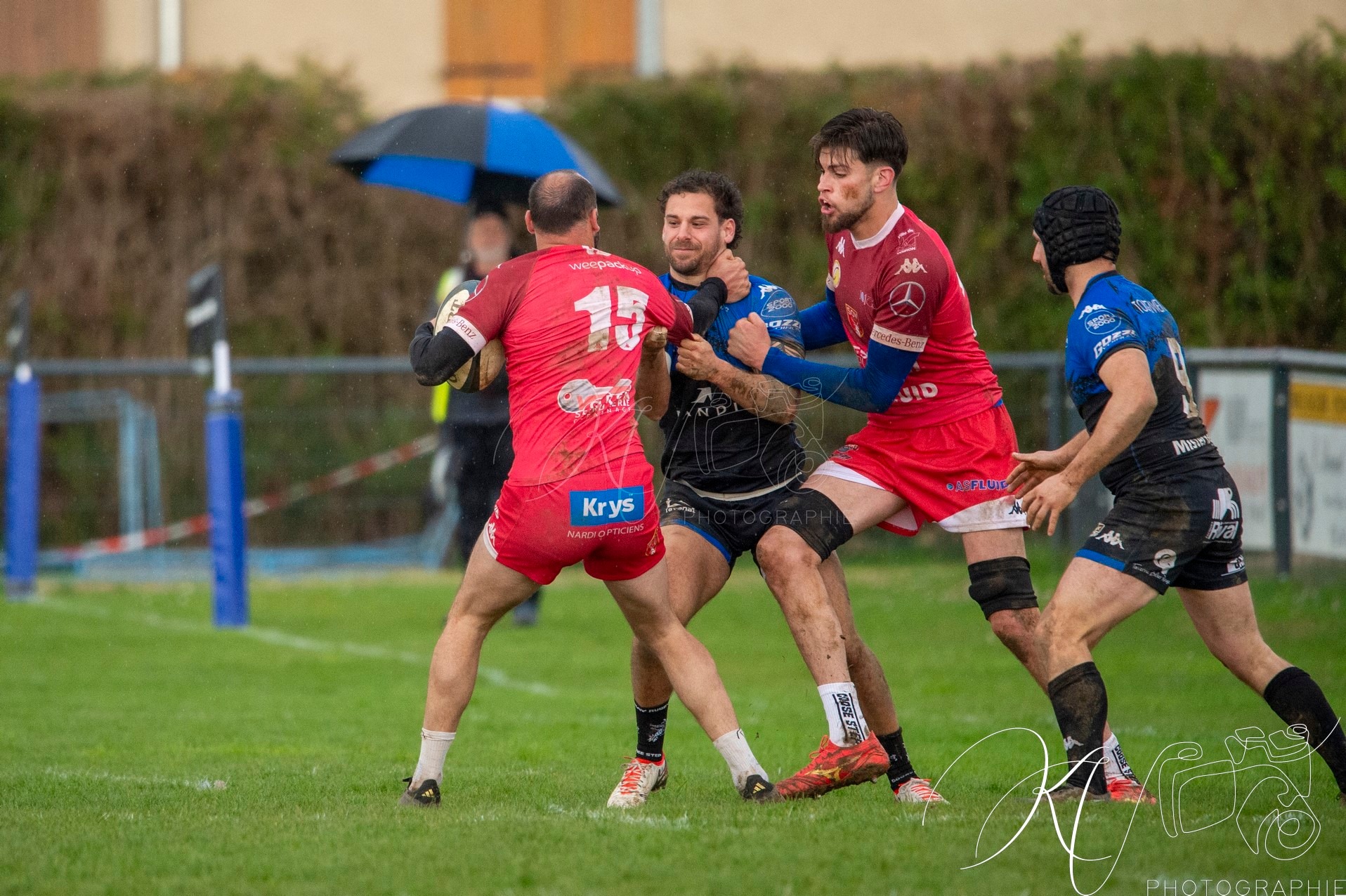  US Vinay - Stade Olympique Voironnais - Rugby - FFR 2025 - Féd 2 - US Vinay (24) vs (10) Stade Olympique Voironnais (#FFR25F2USVSOV03) Photo by: Karine Valentin | Siuxy Sports 2025-03-22