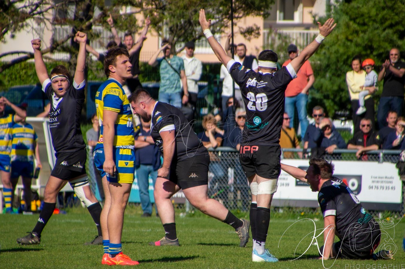  Rugby Club de Seyssins - Bassin de Crussol Rugby - Rugby - FFR 2025 - Féd 3 - RC de Seyssins (33) vs (31) Bassin de Crussol (#FFR25F3RCSBC04) Photo by: Karine Valentin | Siuxy Sports 2025-04-06