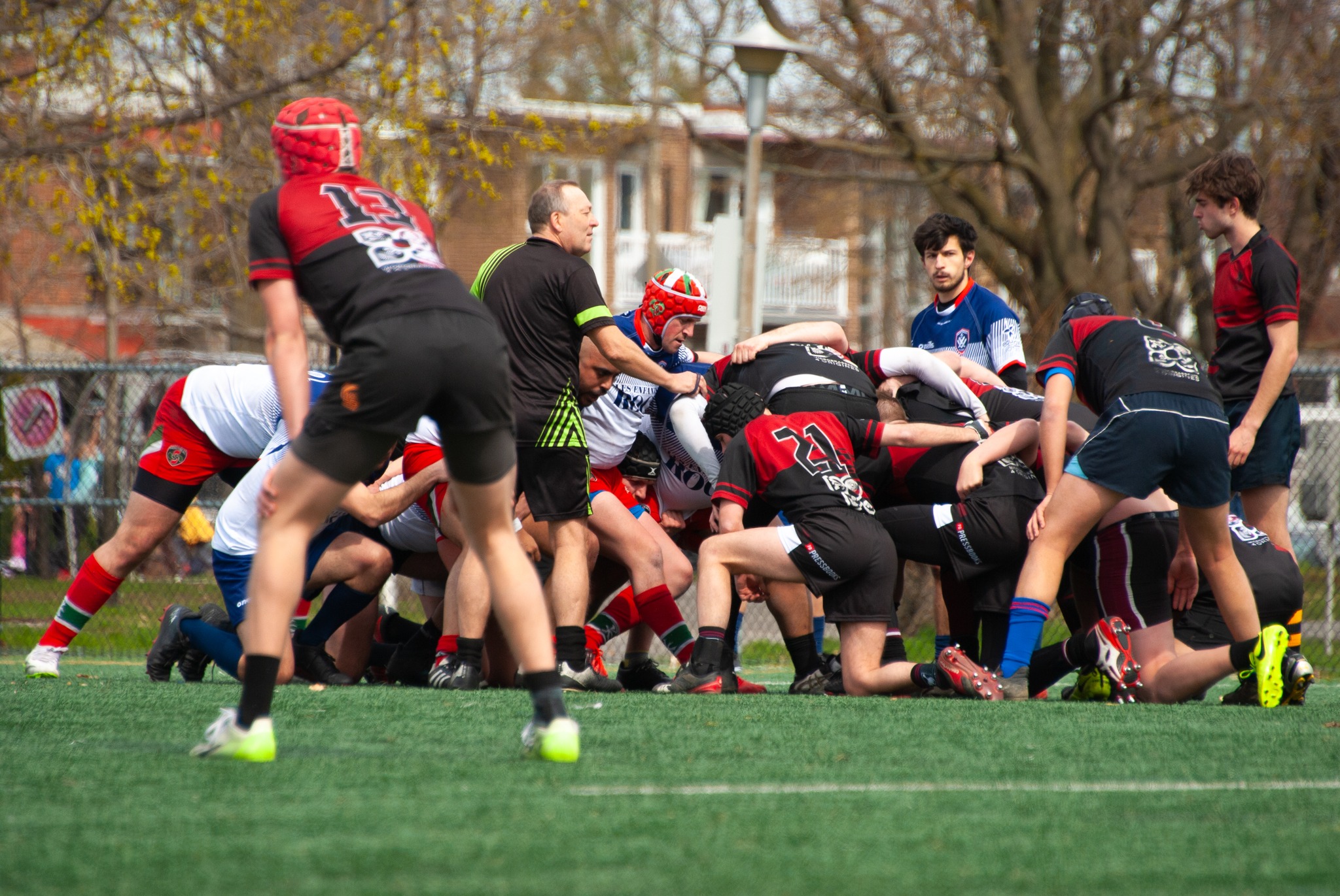  Rugby Club de Montréal - Westmount Rugby Club - Rugby - RQ 2024 - LPR2 - RCMXV vs Westmount 2 (#RQ24LP2RCMXW4) Photo by: Coraline Brochet | Siuxy Sports 2024-04-27