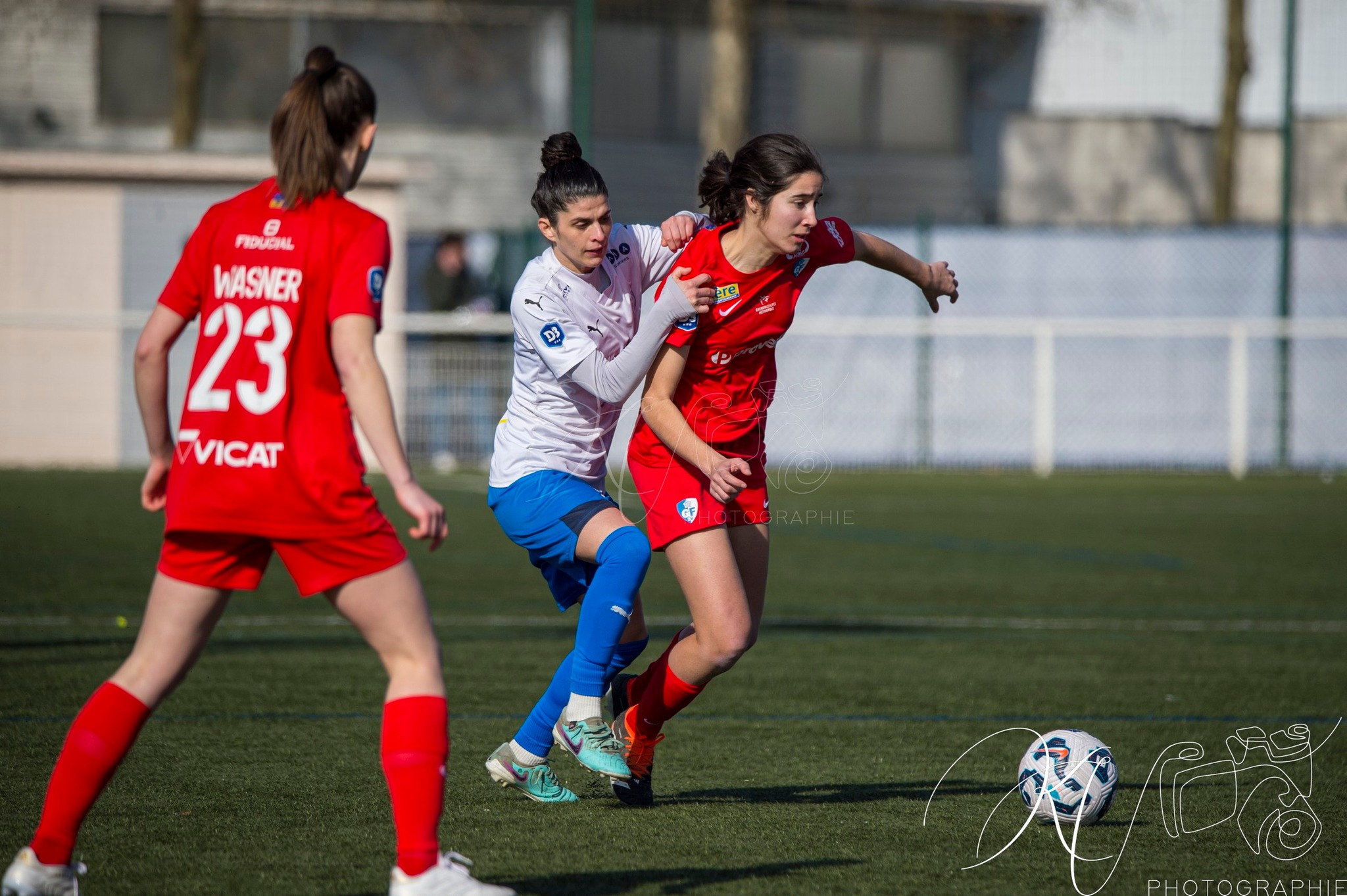  Grenoble Foot 38 - US Colomiers - Soccer - FFF 2025 - D3 FÉMININE - Grenoble Foot 38 (1) vs (1) US Colomiers (#FFF25D3FG38USC02) Photo by: Karine Valentin | Siuxy Sports 2025-02-16