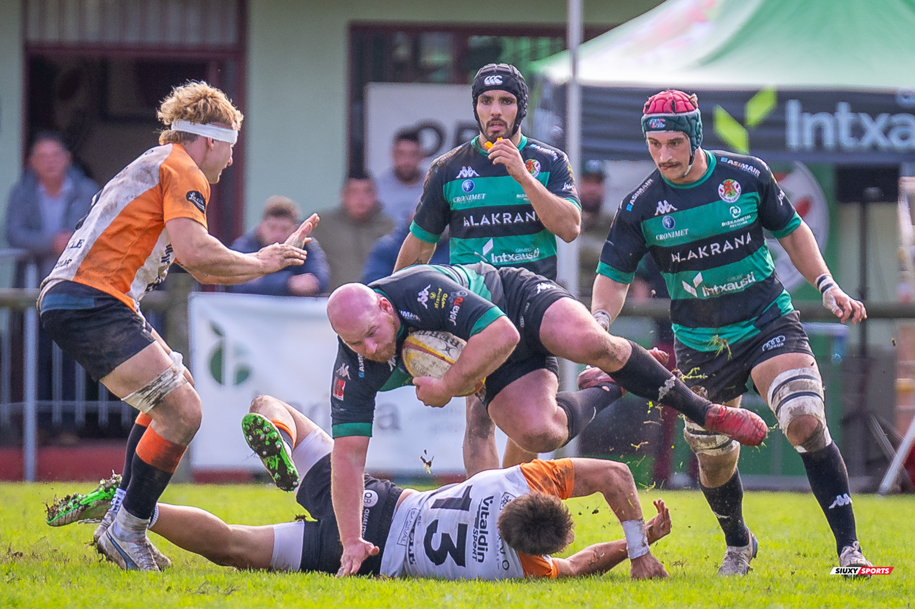  Gernika Rugby Taldea - Club de Rugby Les Abelles - Rugby - FER 2025 - Gernika RT vs Club de Rugby Les Abelles (#FER25GRTLA10) Photo by: Fredy Monfoto | Siuxy Sports 2025-10-26