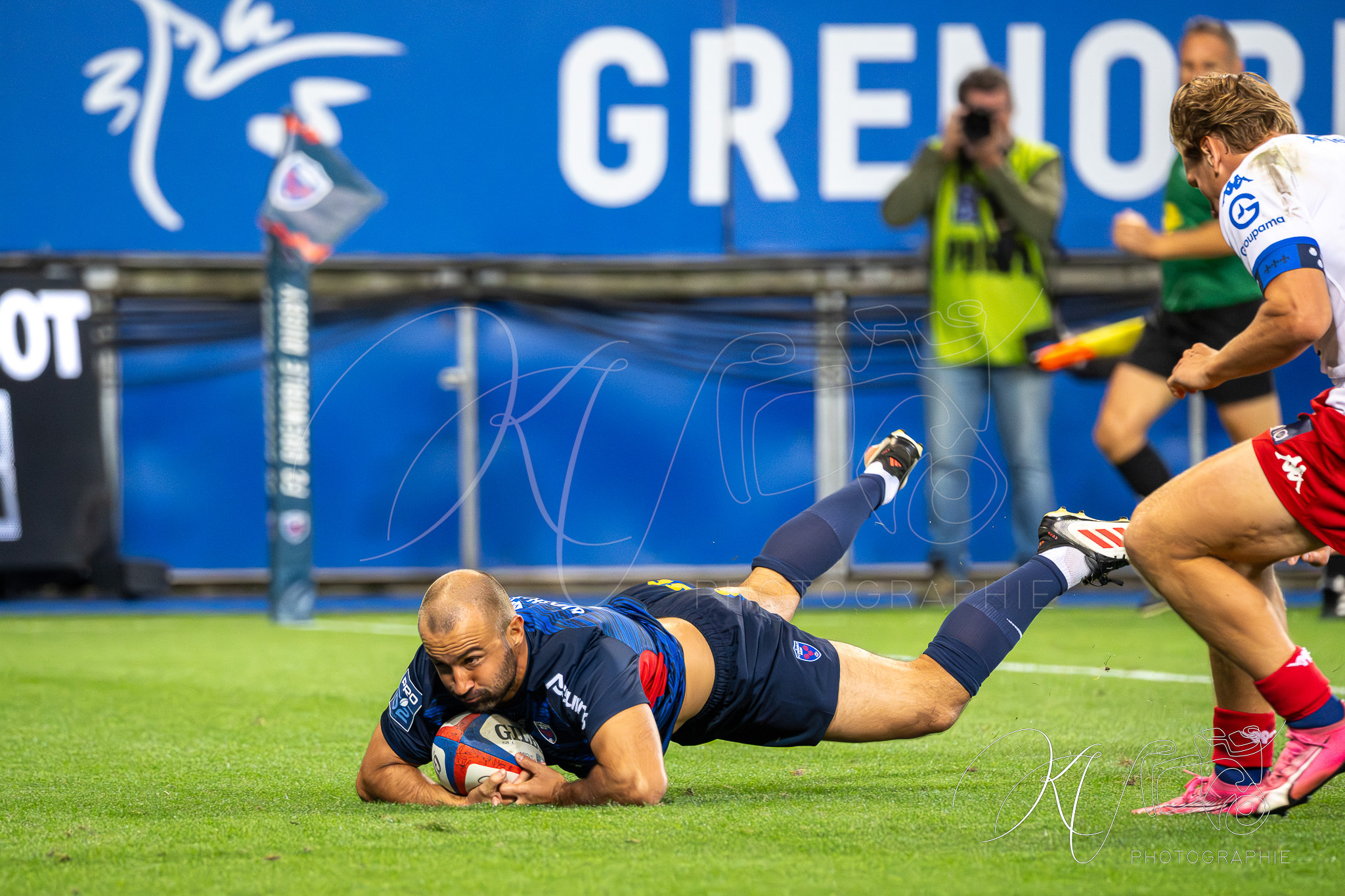  FC Grenoble Rugby - Stade Aurillacois - Rugby - FFR 2025 - FC Grenoble (38) vs (16) Stade Aurillacois (#FFR25FCGSA019) Photo by: Karine Valentin | Siuxy Sports 2025-09-05