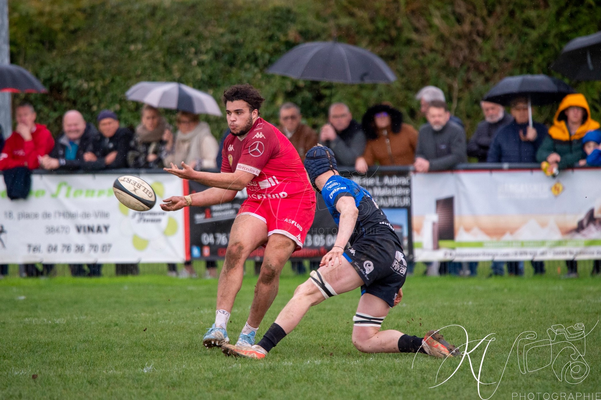  US Vinay - Stade Olympique Voironnais - Rugby - FFR 2025 - Féd 2 - US Vinay (24) vs (10) Stade Olympique Voironnais (#FFR25F2USVSOV03) Photo by: Karine Valentin | Siuxy Sports 2025-03-22