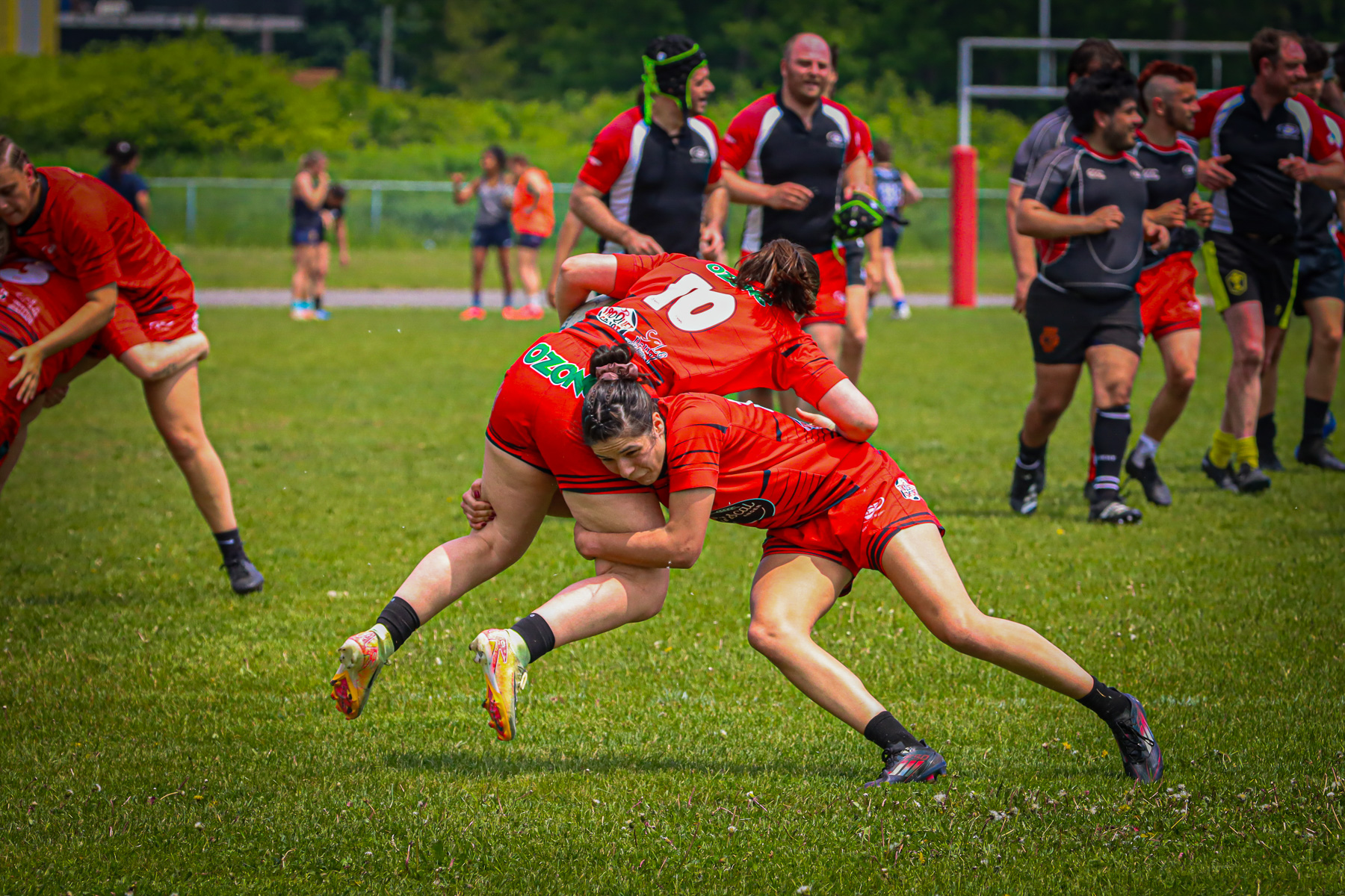  Club de Rugby de Québec - Town of Mount Royal RFC - Rugby - RQ 2025 - SL F - Club de Rugby de Québec (54) vs (12) TMR (#RQ25SLFQCTMR6) Photo by: Photo Mayarts | Siuxy Sports 2025-06-07