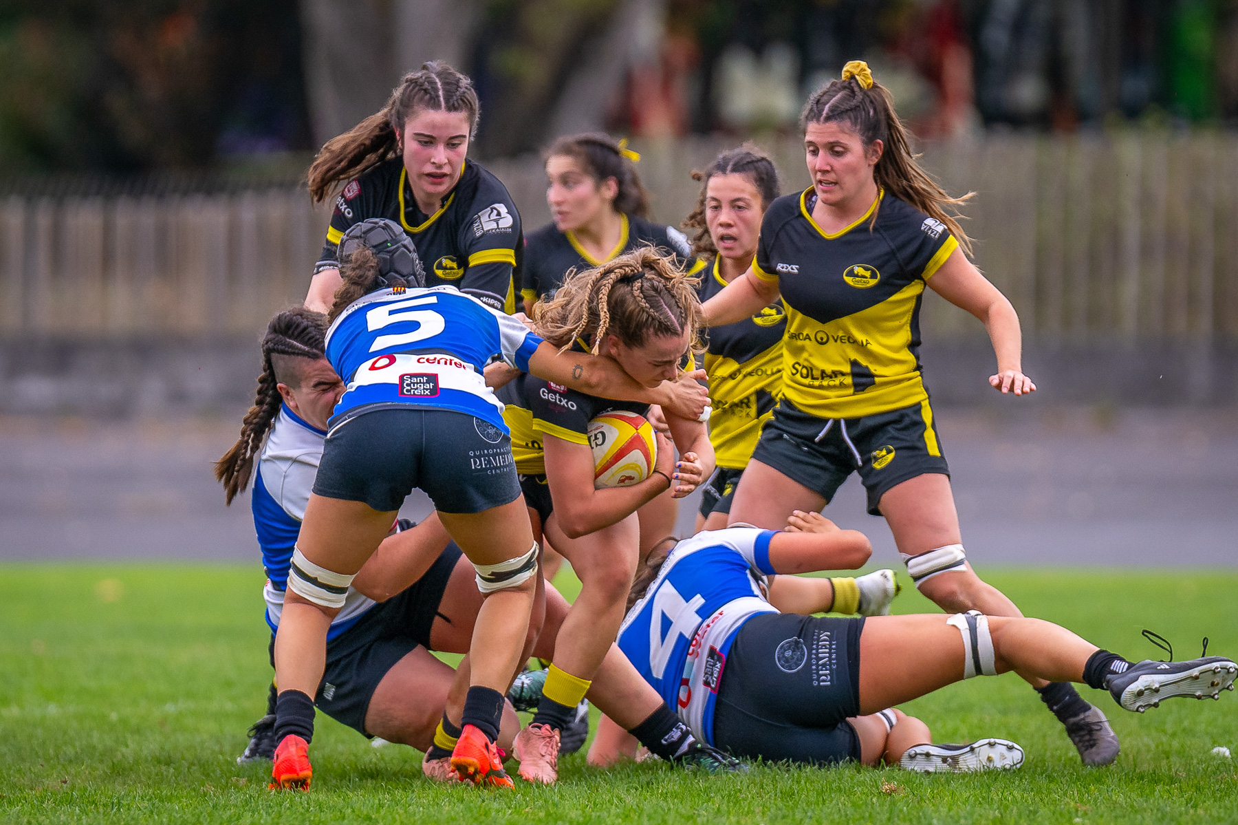  Getxo Artea Rugby Taldea - Club de Rugby Sant Cugat - Rugby - FER 2025 - Liga Iberdrola - J3 - Getxo vs Sant Cugat (#FER25LIJ3GSC1) Photo by: Fredy Monfoto | Siuxy Sports 2025-10-19