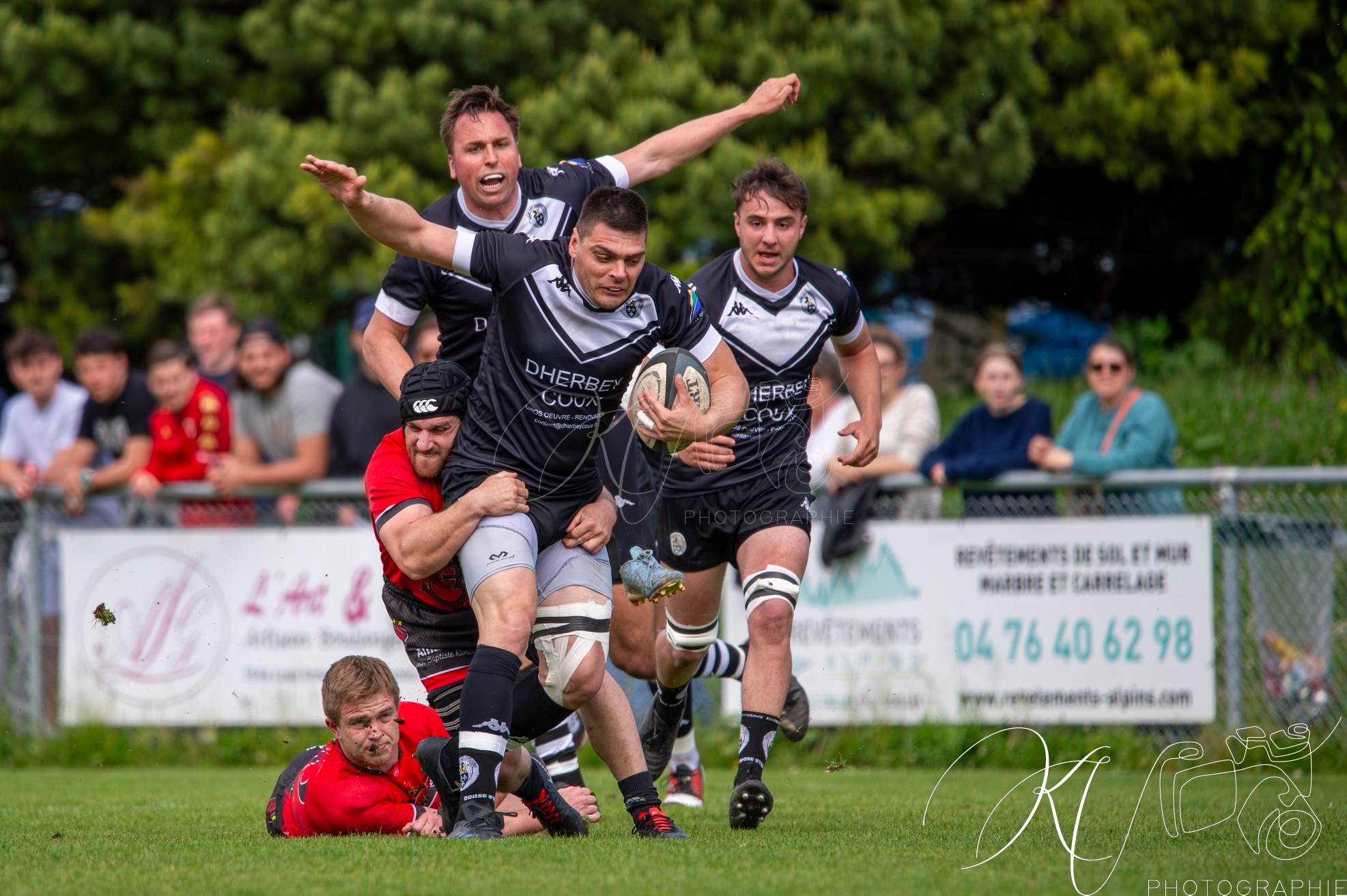  Rugby Club de Seyssins - Corbières XV - Rugby - FFR 2025 - Féd 3 - RC de Seyssins (40) vs (30) Corbières XV (#FFR25F3RCSCXV4) Photo by: Karine Valentin | Siuxy Sports 2025-04-27