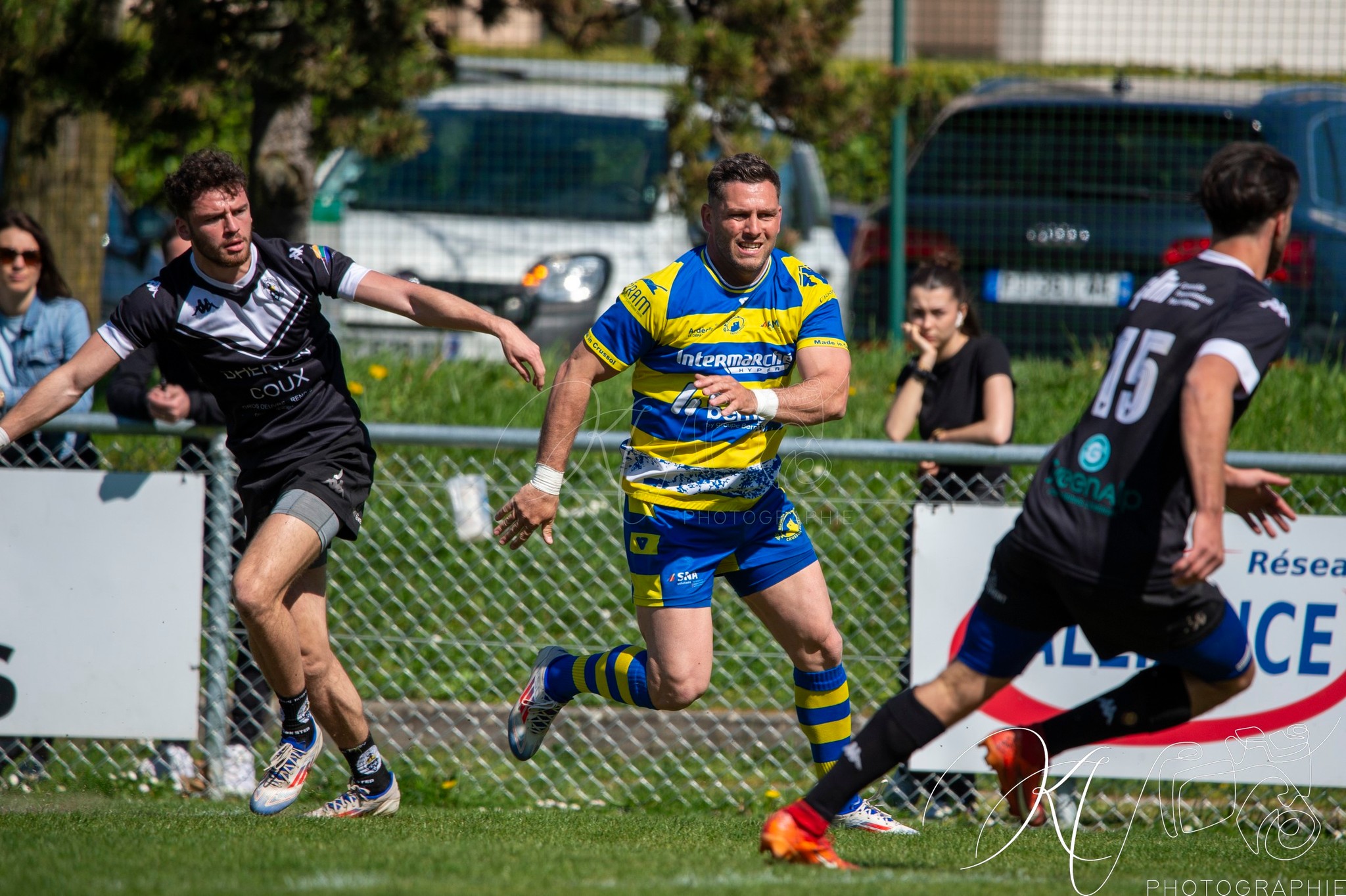  Rugby Club de Seyssins - Bassin de Crussol Rugby - Rugby - FFR 2025 - Féd 3 - RC de Seyssins (33) vs (31) Bassin de Crussol (#FFR25F3RCSBC04) Photo by: Karine Valentin | Siuxy Sports 2025-04-06