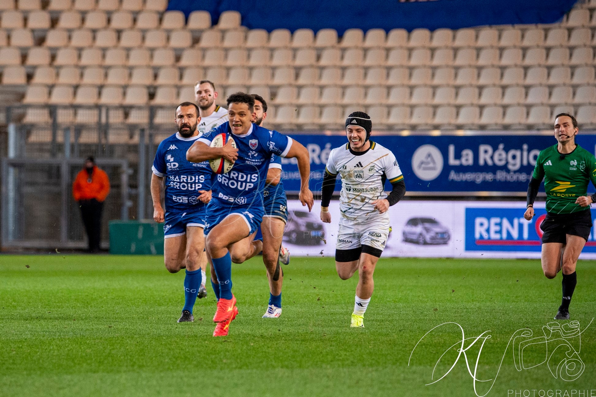 Giorgi KVESELADZE -  FC Grenoble Rugby - US Montauban - Rugby - FFR 2025 - Pro D2 - FC Grenoble Rugby (35) vs (15) US Montauban (#PD225PD2FCGUSB01) Photo by: Karine Valentin | Siuxy Sports 2025-01-09