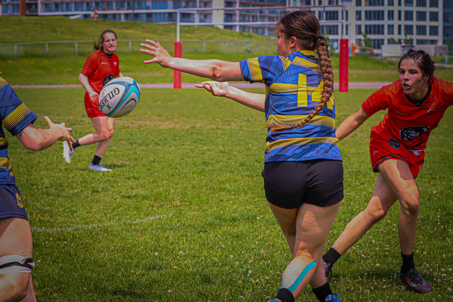  Club de Rugby de Québec - Town of Mount Royal RFC - Rugby - RQ 2025 - SL F - Club de Rugby de Québec (54) vs (12) TMR (#RQ25SLFQCTMR6) Photo by: Photo Mayarts | Siuxy Sports 2025-06-07