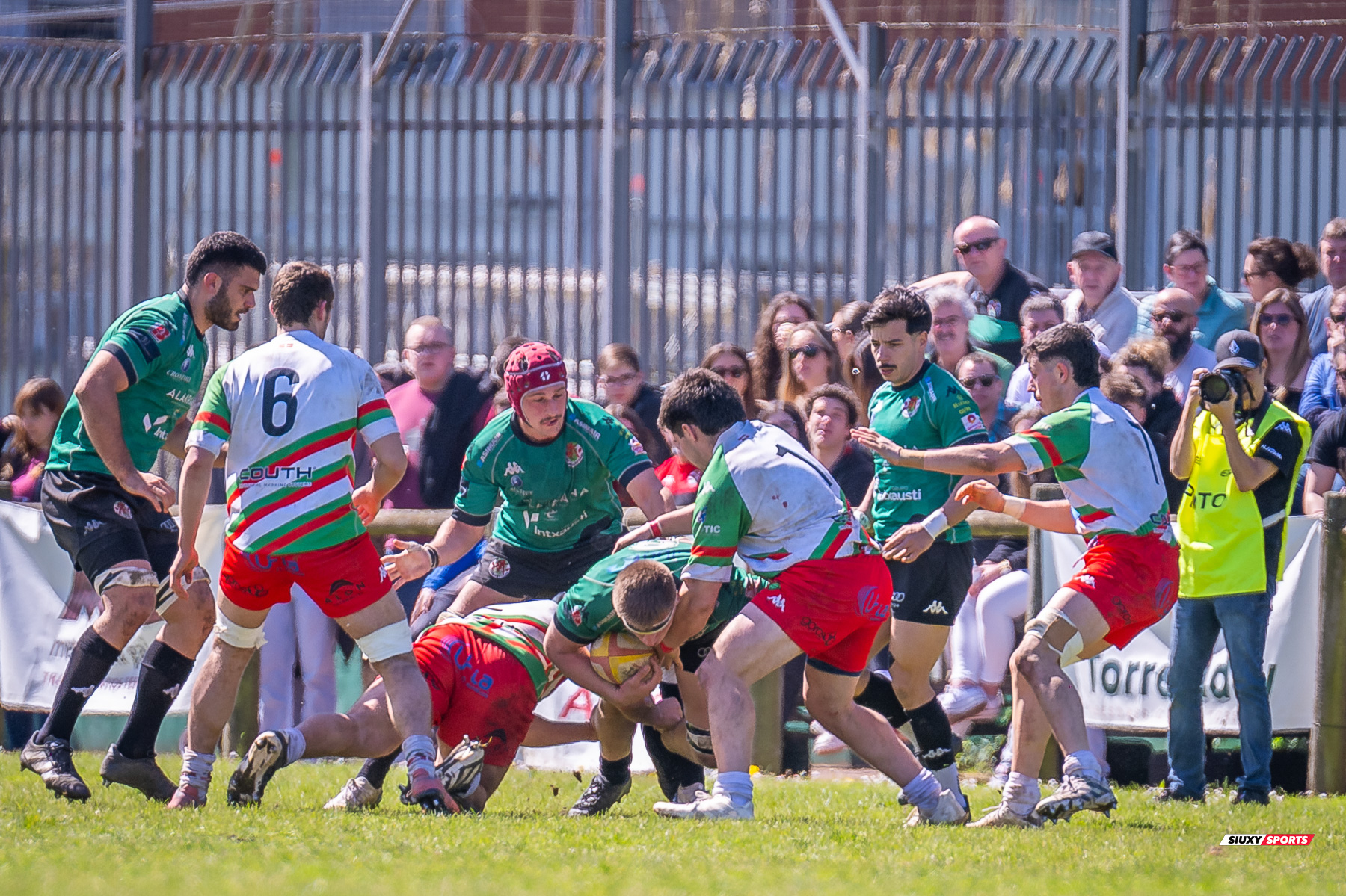  Gernika Rugby Taldea - Hernani Club Rugby Elkartea - Rugby - FER 2025 - DHB - Gernika (49) vs (15) CMO Hernani (#FER25DHBGERHER03) Photo by: Fredy Monfoto | Siuxy Sports 2025-03-30