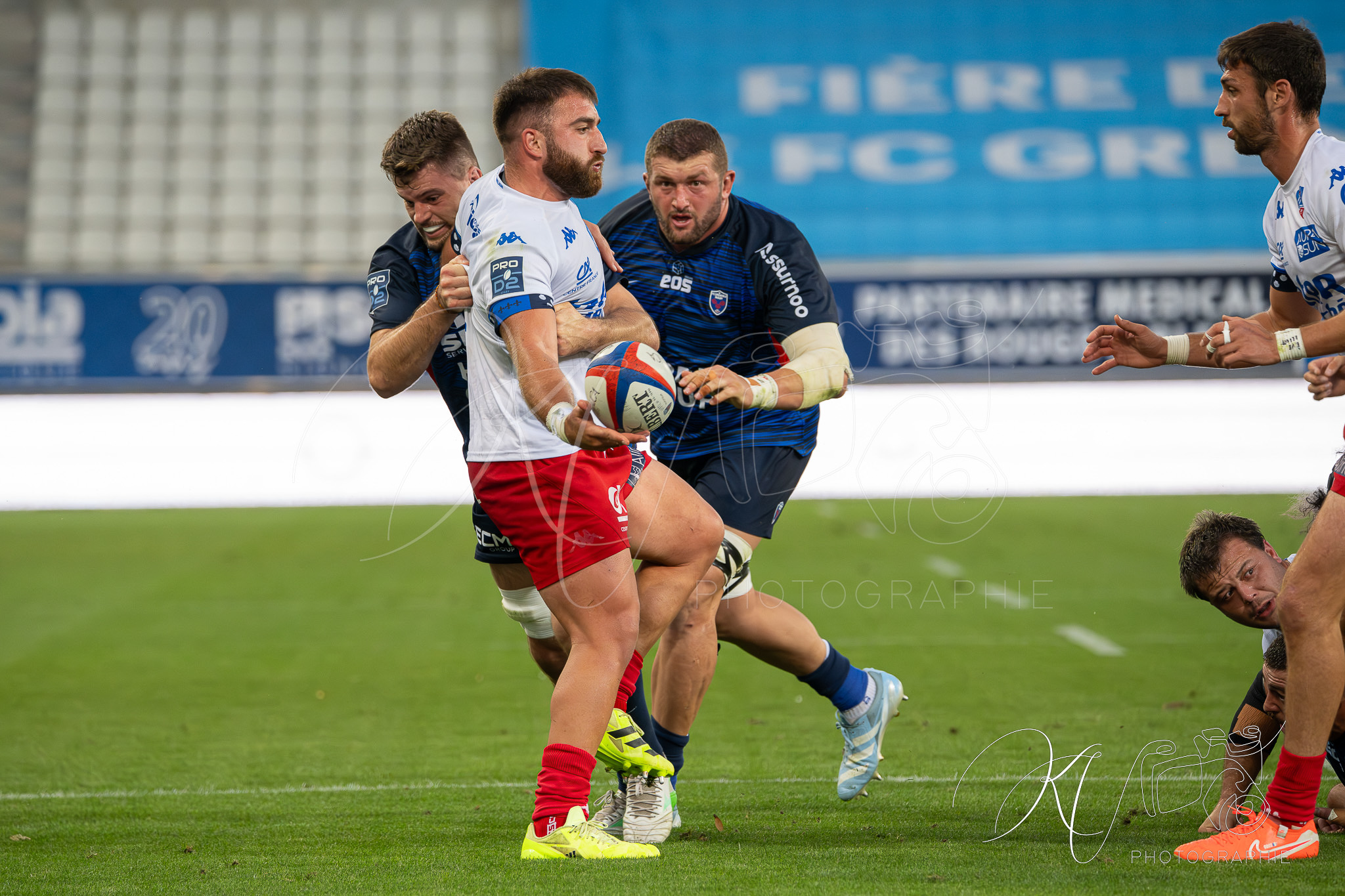  FC Grenoble Rugby - Stade Aurillacois - Rugby - FFR 2025 - FC Grenoble (38) vs (16) Stade Aurillacois (#FFR25FCGSA019) Photo by: Karine Valentin | Siuxy Sports 2025-09-05