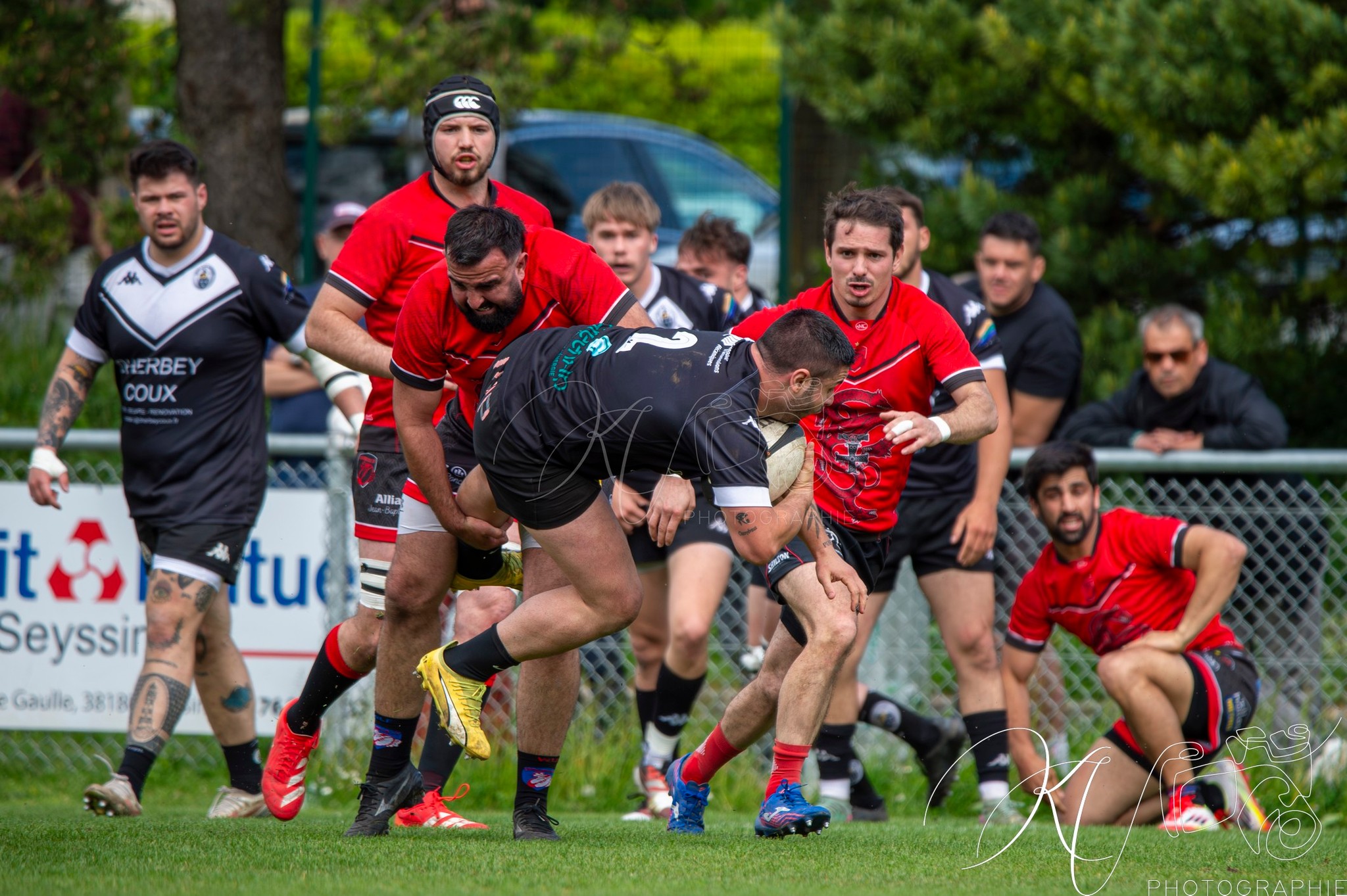  Rugby Club de Seyssins - Corbières XV - Rugby - FFR 2025 - Féd 3 - RC de Seyssins (40) vs (30) Corbières XV (#FFR25F3RCSCXV4) Photo by: Karine Valentin | Siuxy Sports 2025-04-27