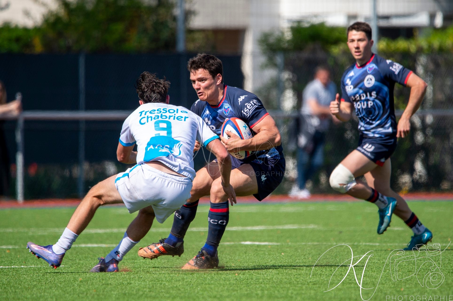  FC Grenoble Rugby - Montpellier Hérault Rugby - Rugby - FFR 2025 - Espoirs - FC Grenoble vs Montpellier (#FFR25ESPFCGMON) Photo by: Karine Valentin | Siuxy Sports 2025-04-04
