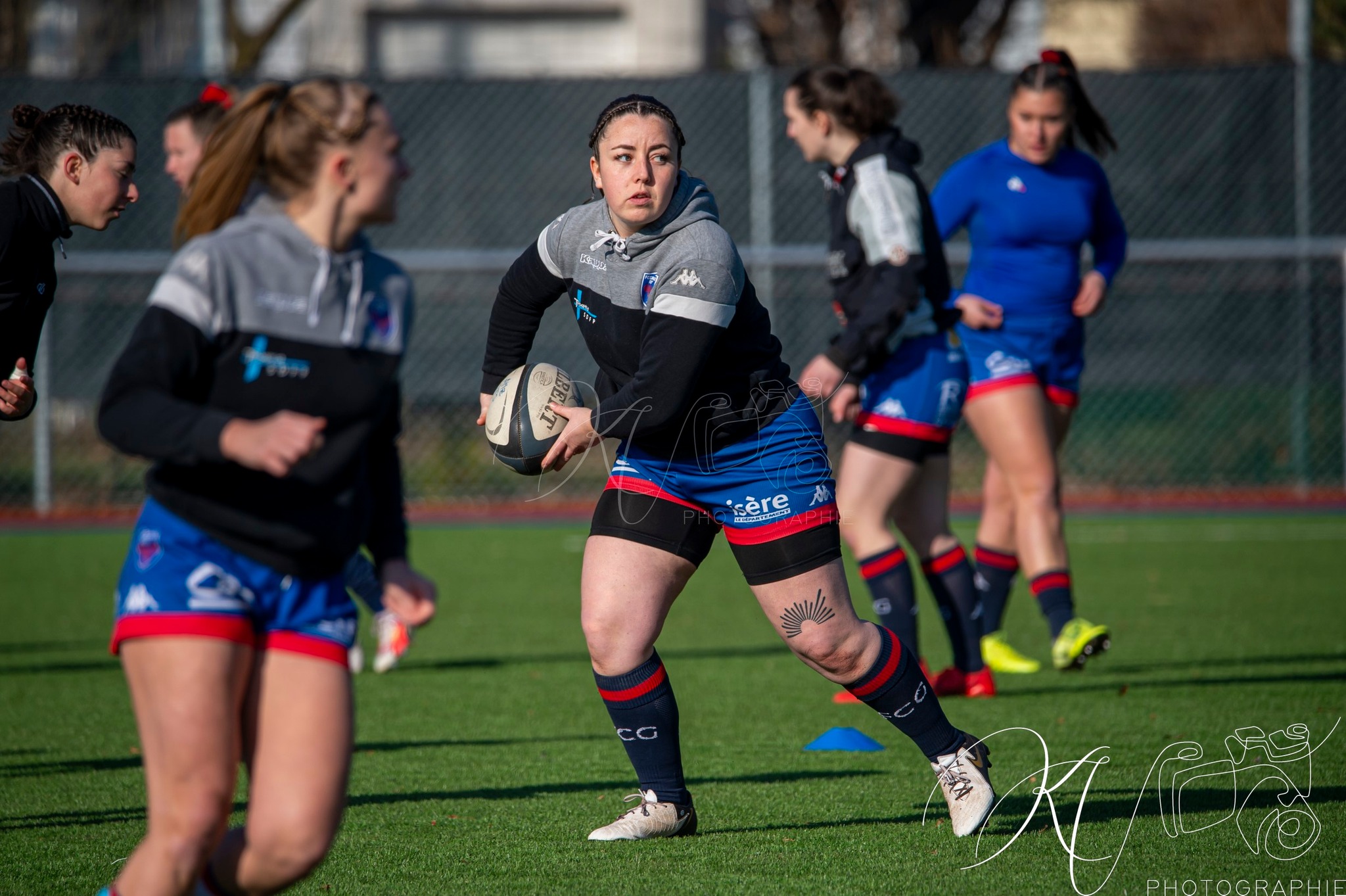  FC Grenoble Rugby - Stade Toulousain - Rugby - FFR 2025 - Réserve Fém - Grenoble vs Toulouse (#FFR25RFGRETOU01) Photo by: Karine Valentin | Siuxy Sports 2025-01-18