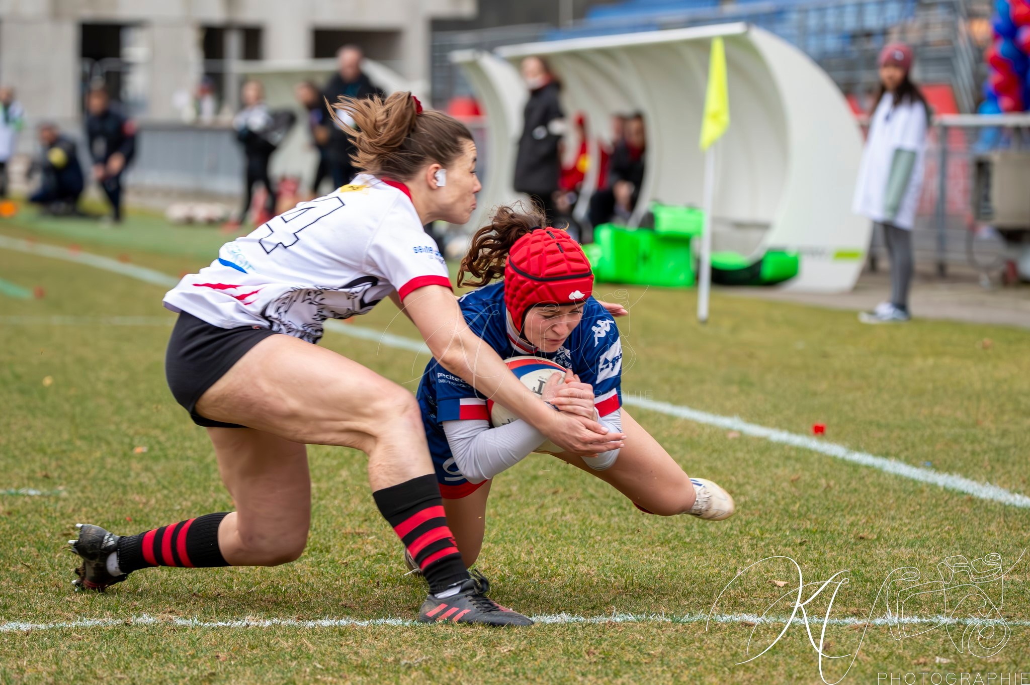  FC Grenoble Rugby - AC Bobigny 93 Rugby - Rugby - FFR 2025 - Élite 1 - Amazones (29) vs (14) Bobigny (#FFR25E1FCGBO01) Photo by: Karine Valentin | Siuxy Sports 2025-01-26