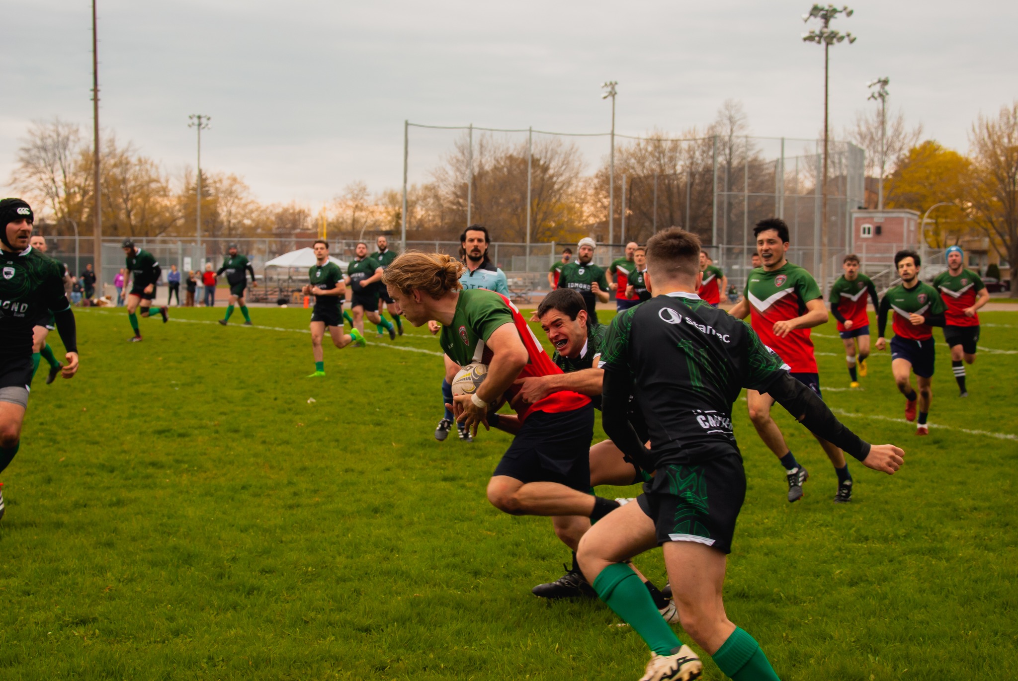 Club de rugby Nomades de Laval - Rugby Club de Montréal - Rugby - RQ 2024 - LPR2 - Nomades vs RCMXV (#RQ24LP2NOMRCX) Photo by: Coraline Brochet | Siuxy Sports 2024-05-04