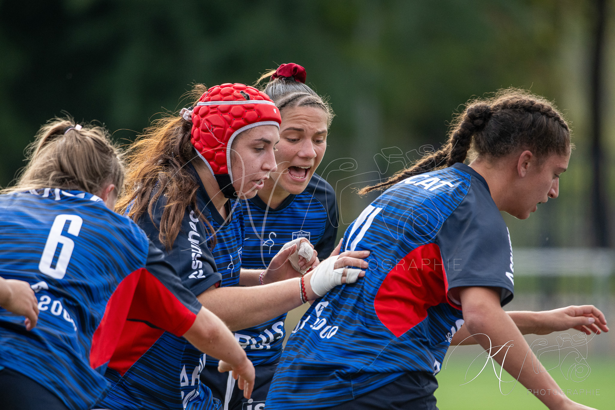  FC Grenoble Rugby - Lyon Olympique Universitaire - Rugby - FFR 2025 - Reserve Élite F - FC Grenoble vs Lyon Olympique Universitaire (#FFR25REFGL10) Photo by: Karine Valentin | Siuxy Sports 2025-10-05