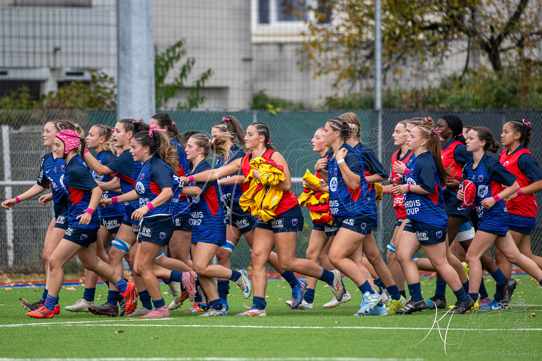  FC Grenoble Rugby - Montpellier Hérault Rugby - Rugby - FFR 2025 - U18 F - Amazones FCG vs Montpellier (#FFR25U18FAM10) Photo by: Karine Valentin | Siuxy Sports 2025-10-18