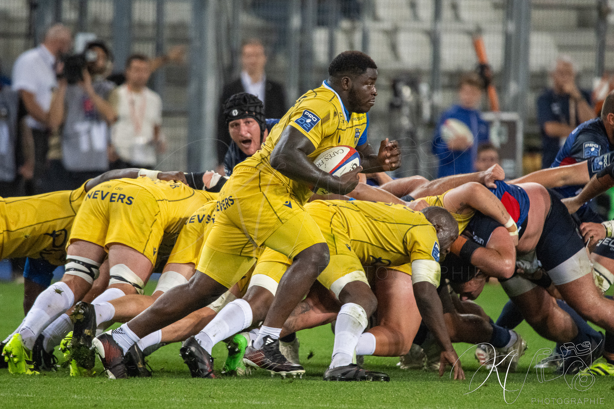  FC Grenoble Rugby - USON Nevers - Rugby - FFR 2025 - Pro D2 - Grenoble Rugby vs USON Nevers (#FFR25PD2GRUN9) Photo by: Karine Valentin | Siuxy Sports 2025-09-18