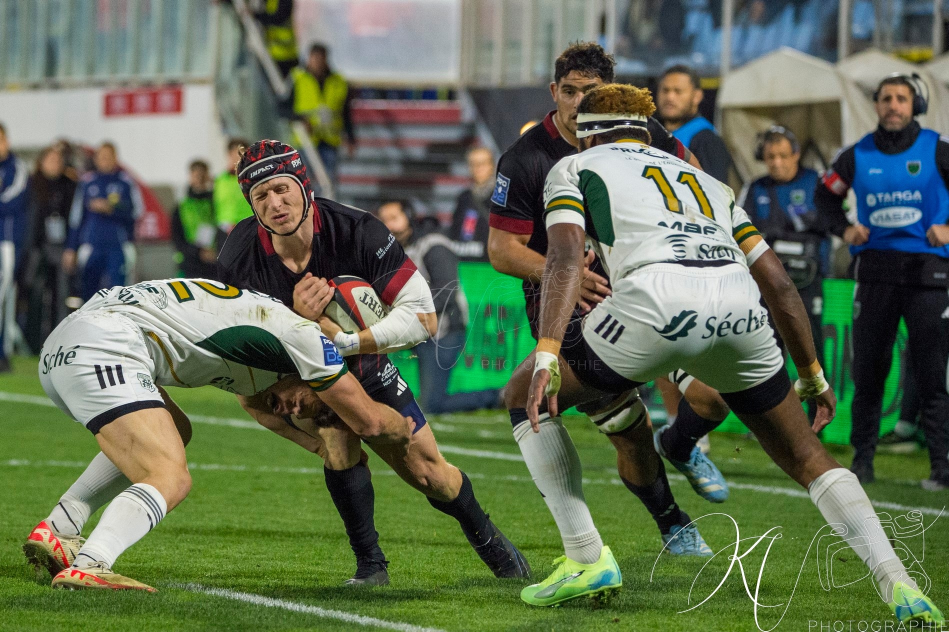  Stade niçois - US Montauban - Rugby - FFR 2025 - Pro D2 - Stade Niçois (7) vs (15) US Montauban (#PD225PD2SNUSM02) Photo by: Karine Valentin | Siuxy Sports 2025-02-21