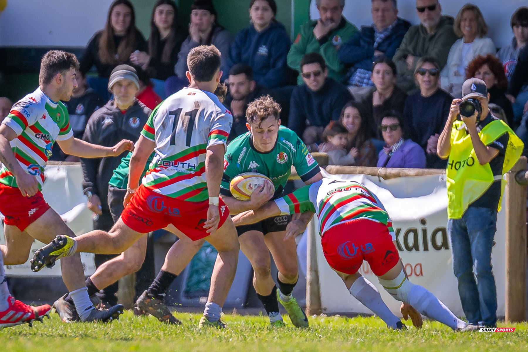  Gernika Rugby Taldea - Hernani Club Rugby Elkartea - Rugby - FER 2025 - DHB - Gernika (49) vs (15) CMO Hernani (#FER25DHBGERHER03) Photo by: Fredy Monfoto | Siuxy Sports 2025-03-30