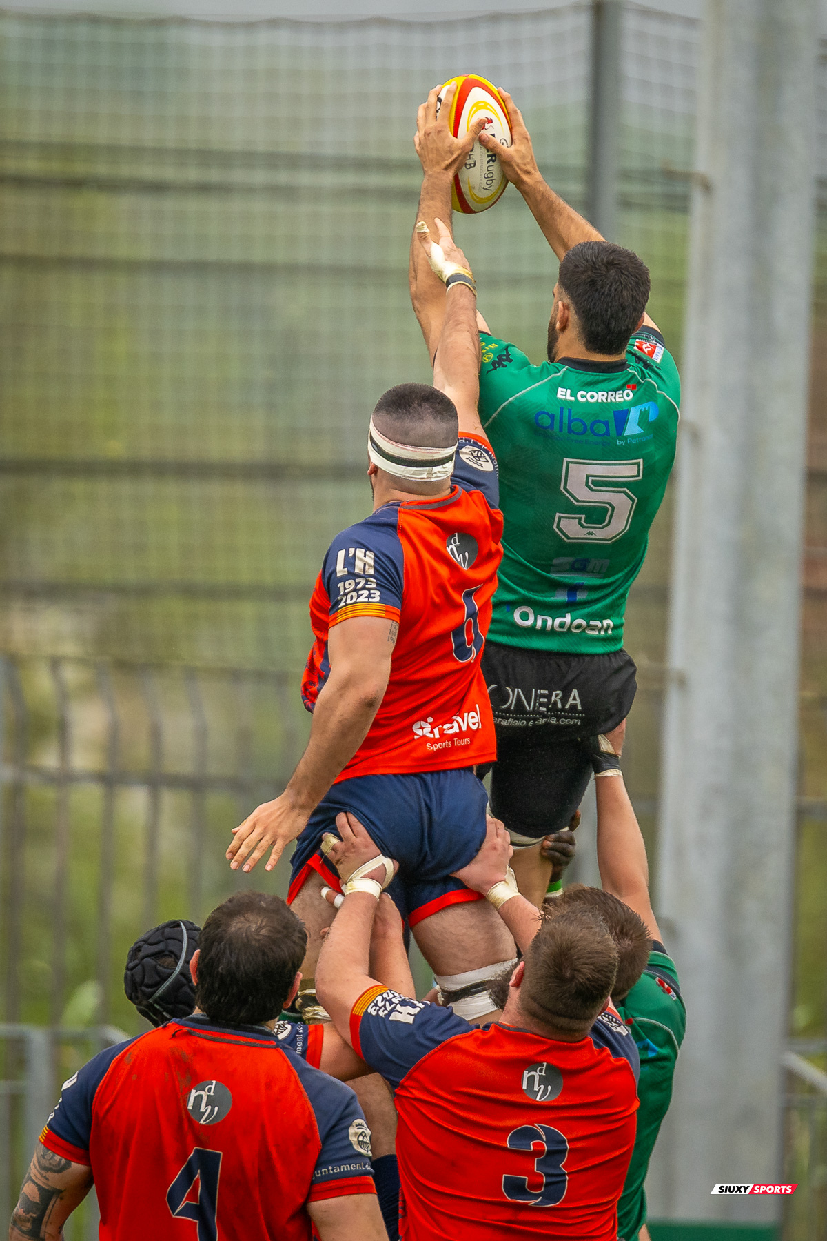  Gernika Rugby Taldea - Rugby Club L'Hospitalet - Rugby - FER 2025 - DHB - Gernika RT (52) vs (7) RC L'Hospitalet (#FER25DHBGERHOS04) Photo by: Fredy Monfoto | Siuxy Sports 2025-04-13