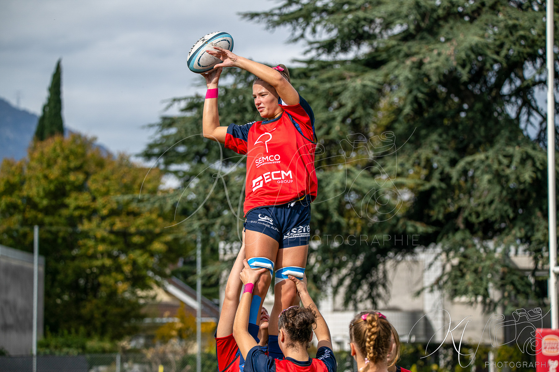  FC Grenoble Rugby - Montpellier Hérault Rugby - Rugby - FFR 2025 - U18 F - Amazones FCG vs Montpellier (#FFR25U18FAM10) Photo by: Karine Valentin | Siuxy Sports 2025-10-18