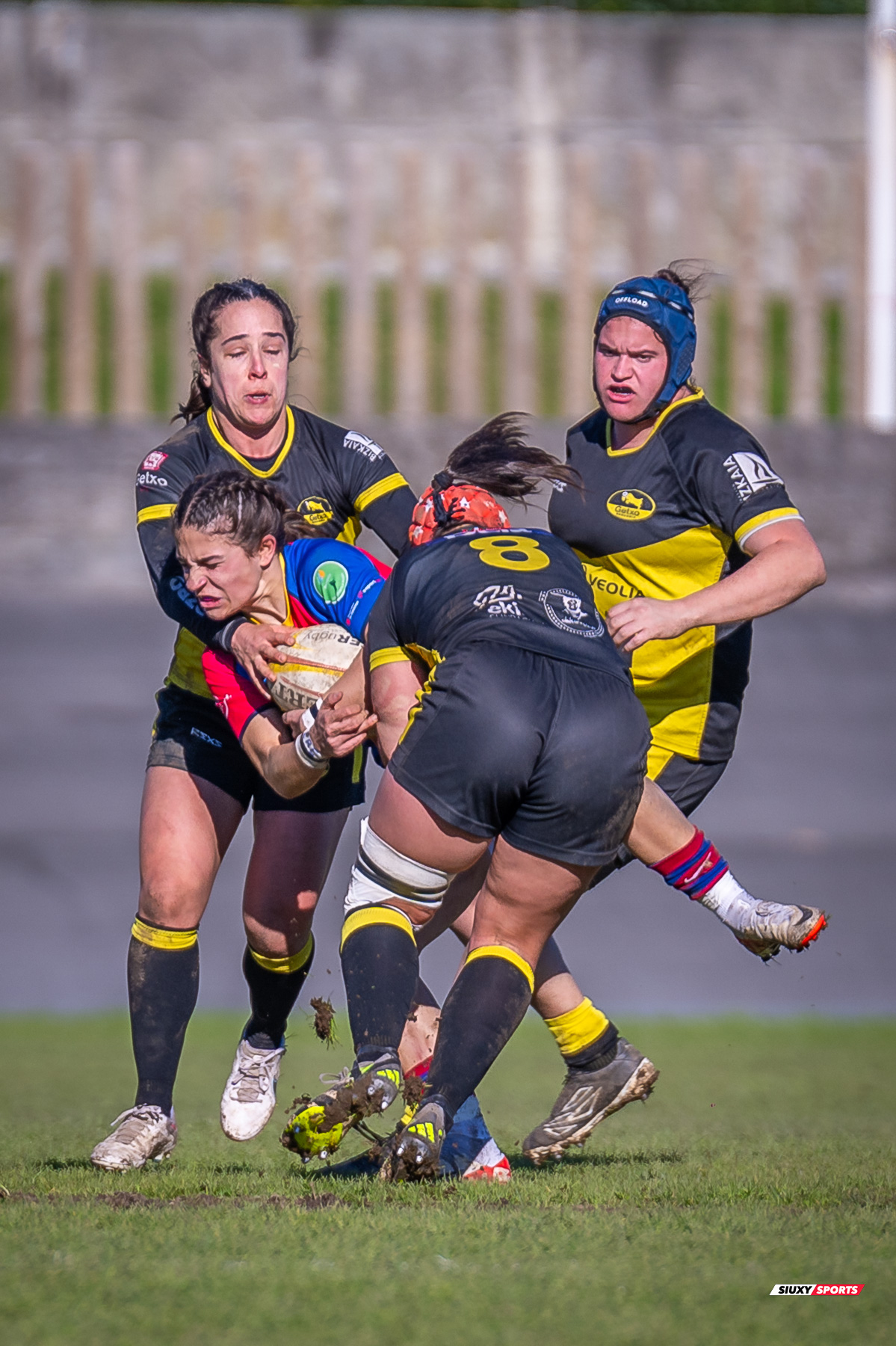  Getxo Artea Rugby Taldea - Futbol Club Barcelona Rugby - Rugby - FER 2025 - LIGA IBERDROLA - GETXO NESKAK (33) vs (12) AVFCBR FEM (#FER25LIGNBR01) Photo by: Fredy Monfoto | Siuxy Sports 2025-01-19