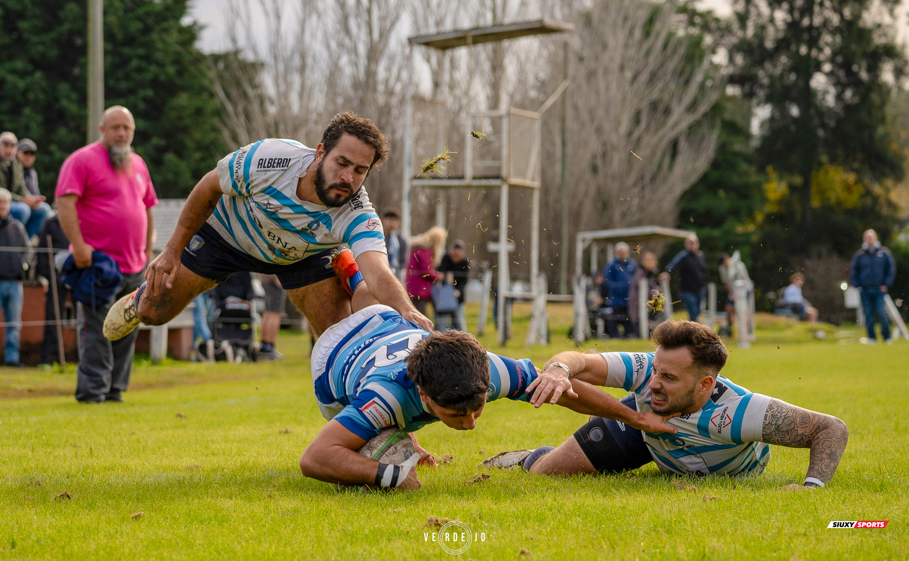  Luján Rugby Club - Club Atlético Banco de la Nación Argentina - Rugby - URBA 2025 - PRI B SUP - Lujan (14) vs (48) Banco Nacion (#URBA1BSLUBN6) Photo by: Ignacio Verdejo | Siuxy Sports 2025-06-21