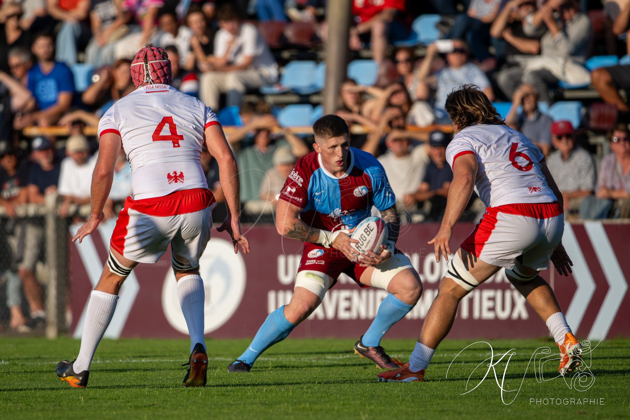  CS Bourgoin-Jallieu - Stade niçois - Rugby - FFR 2025 - Nationale - CS Bourgoin-Jallieu vs Stade Niçois (#FFR25NABJSN19) Photo by: Karine Valentin | Siuxy Sports 2025-09-06