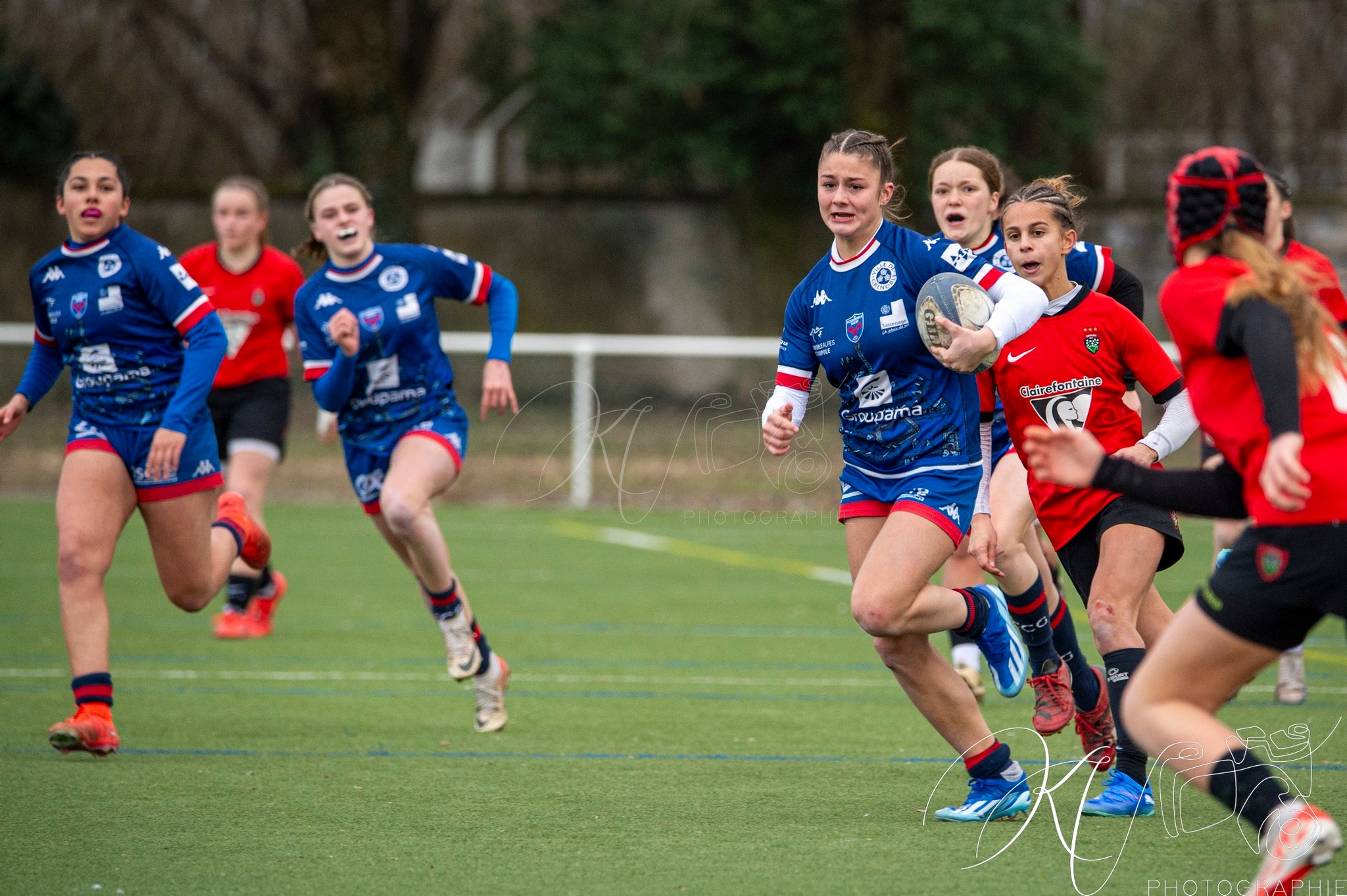  FC Grenoble Rugby - RC Toulonnais - Rugby - FFR 2025 - U-18 Fém - Grenoble vs Toulon (#FFR25U18FGRETOU02) Photo by: Karine Valentin | Siuxy Sports 2025-02-09