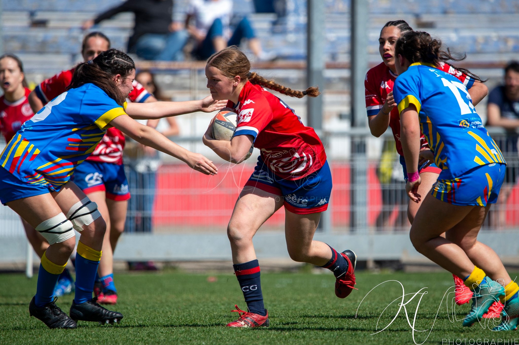  FC Grenoble Rugby - Provence - Rugby - FFR 2025 - U-18 Fém - Grenoble vs Provence (#FFR25U18GREPRO4) Photo by: Karine Valentin | Siuxy Sports 2025-04-05