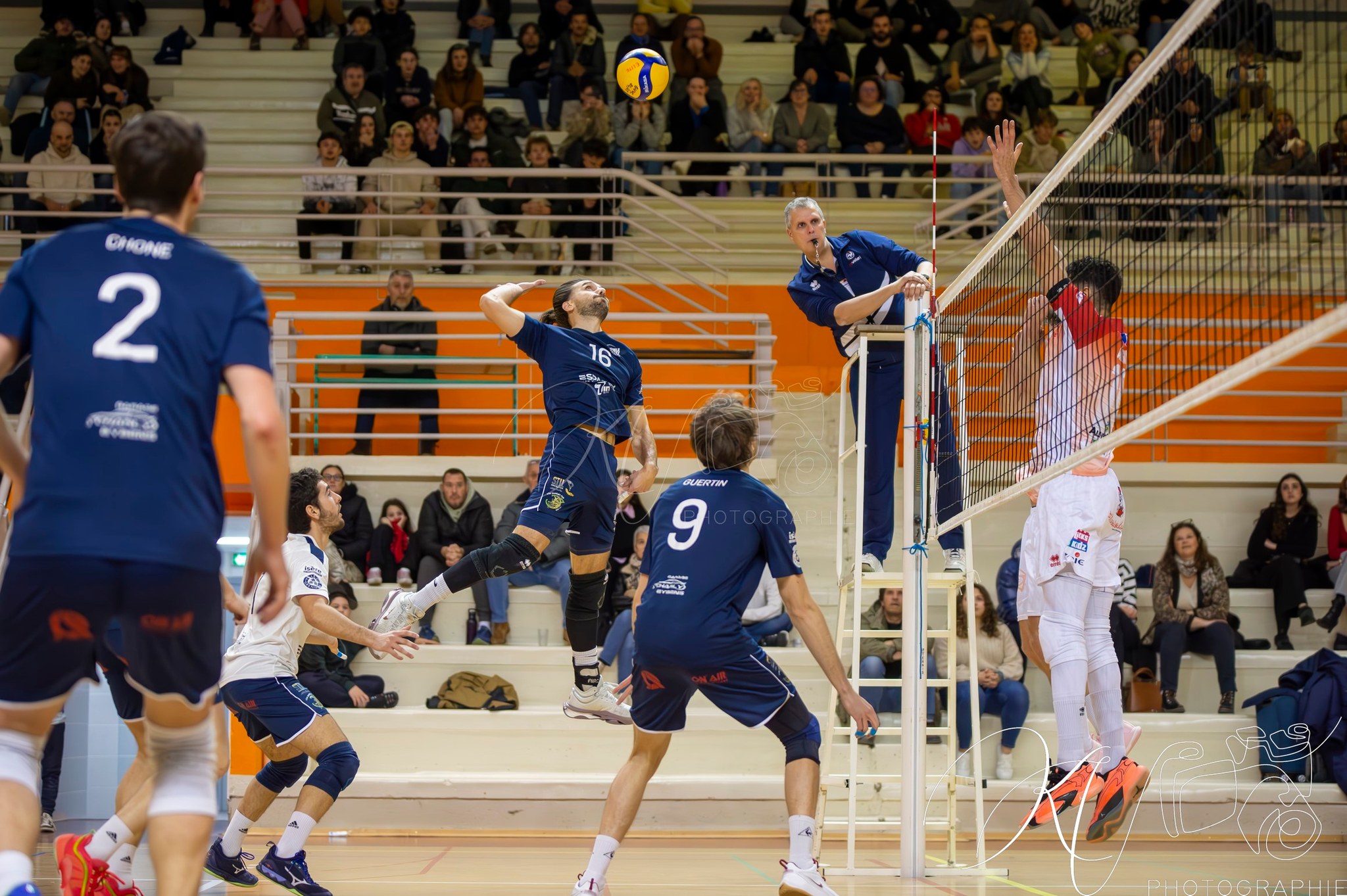  Grenoble Volley UC - ASUL Lyon Volley - Volleyball - FFV 2025 - Grenoble Volley vs ASUL Lyon Volley (#FFV25GRVASU02) Photo by: Karine Valentin | Siuxy Sports 2025-02-09