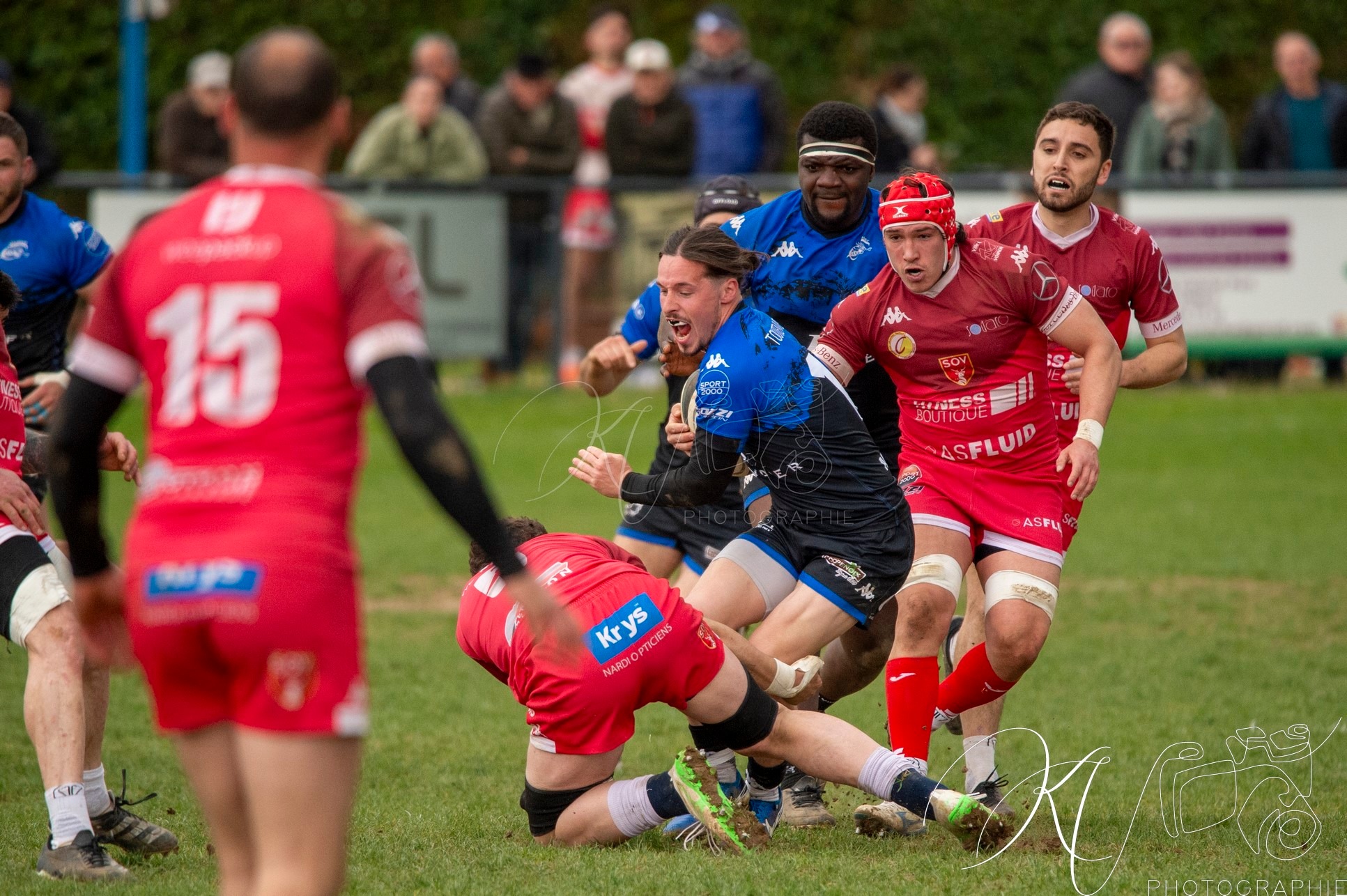  US Vinay - Stade Olympique Voironnais - Rugby - FFR 2025 - Féd 2 - US Vinay (24) vs (10) Stade Olympique Voironnais (#FFR25F2USVSOV03) Photo by: Karine Valentin | Siuxy Sports 2025-03-22