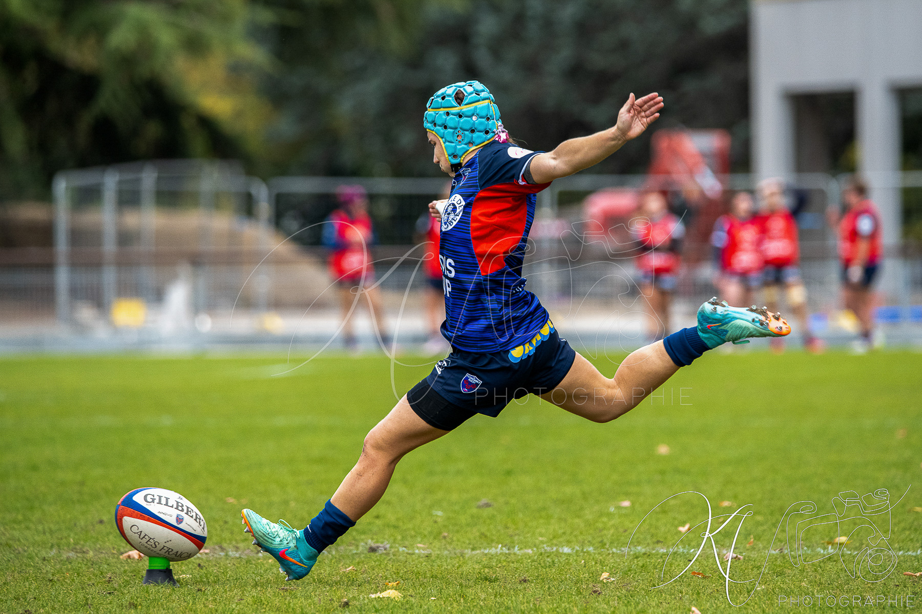  FC Grenoble Rugby - Lyon Olympique Universitaire - Rugby - FFR 2025 - Elite 1 F - Amazones FCG vs Lyon Olympique Universitaire (#FFR25E1FALOU1) Photo by: Karine Valentin | Siuxy Sports 2025-10-18