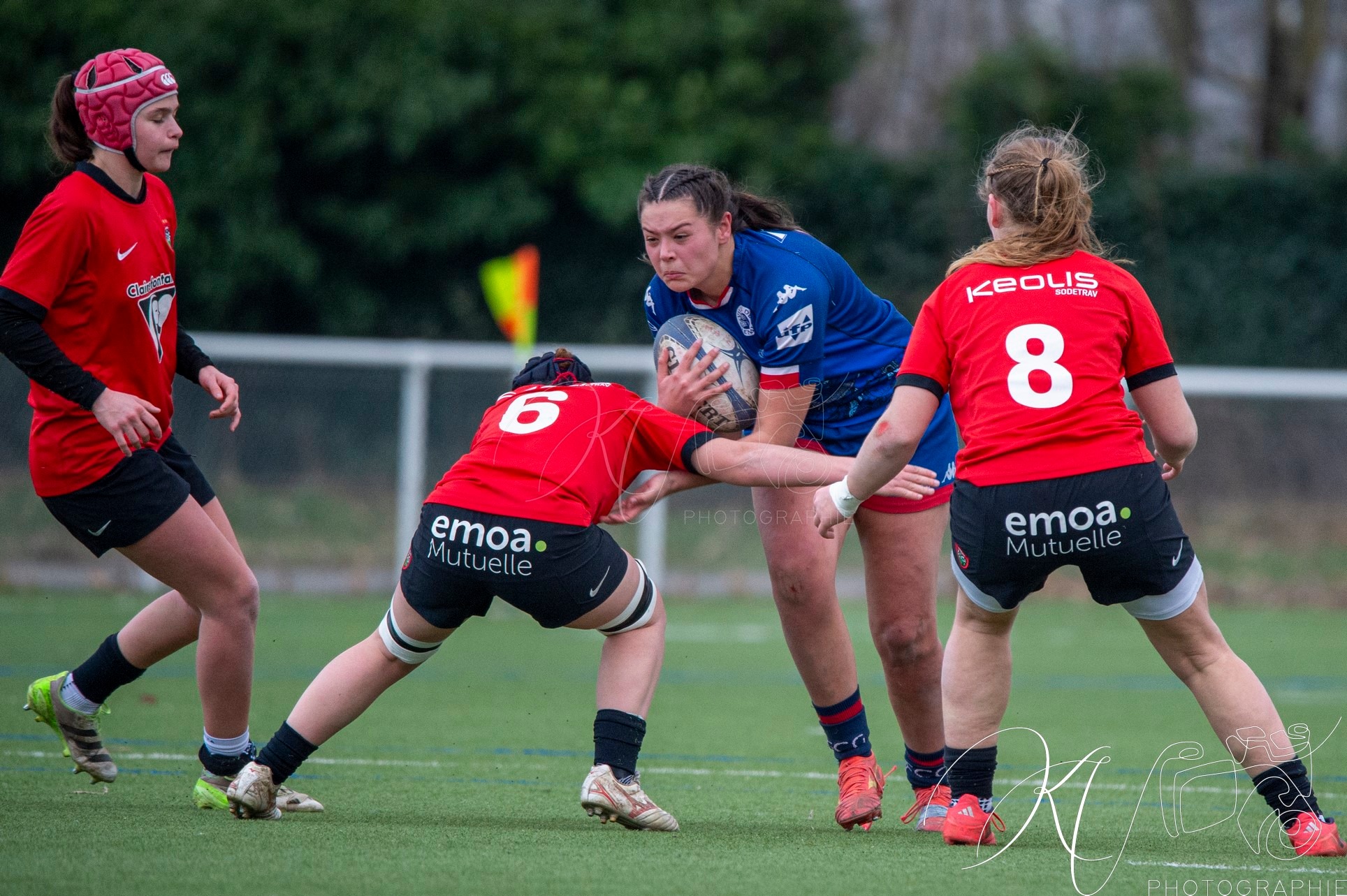  FC Grenoble Rugby - RC Toulonnais - Rugby - FFR 2025 - U-18 Fém - Grenoble vs Toulon (#FFR25U18FGRETOU02) Photo by: Karine Valentin | Siuxy Sports 2025-02-09