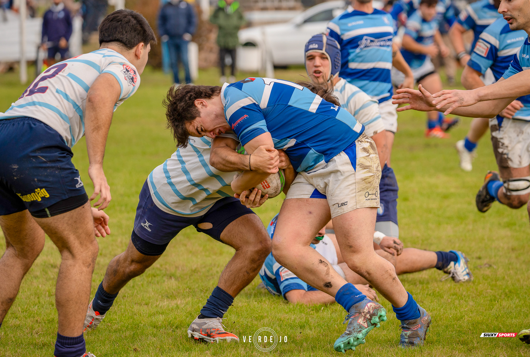  Luján Rugby Club - Club Atlético Banco de la Nación Argentina - Rugby - URBA 2025 - PRI B SUP - Lujan (14) vs (48) Banco Nacion (#URBA1BSLUBN6) Photo by: Ignacio Verdejo | Siuxy Sports 2025-06-21