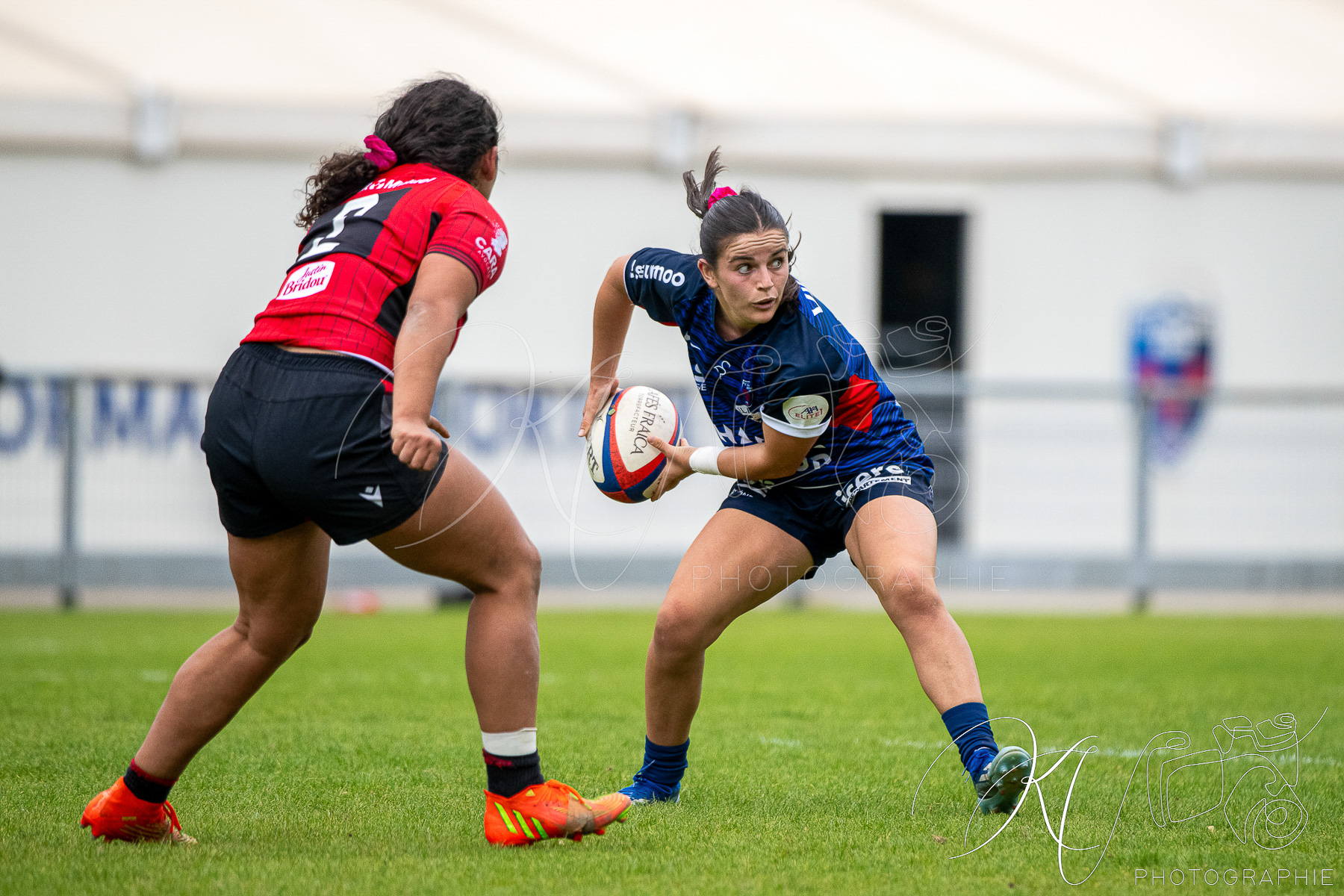  FC Grenoble Rugby - Lyon Olympique Universitaire - Rugby - FFR 2025 - Elite 1 F - Amazones FCG vs Lyon Olympique Universitaire (#FFR25E1FALOU1) Photo by: Karine Valentin | Siuxy Sports 2025-10-18