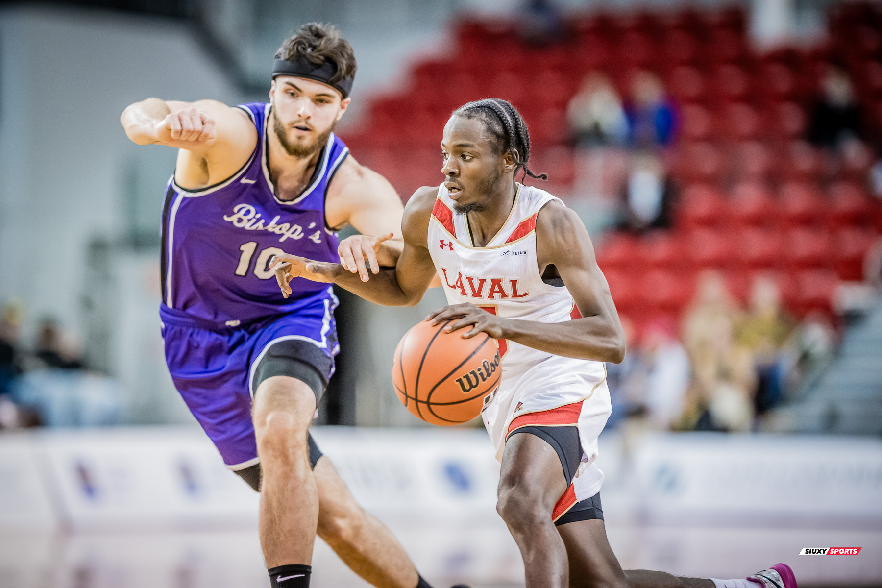  Université Laval - Bishop's University - Basketball - RSEQ 2025 - Basketball M - U.Laval (65) vs (73) Bishop's (#RSEQ25BMULBI02) Photo by: Louis Charland | Siuxy Sports 2025-02-01