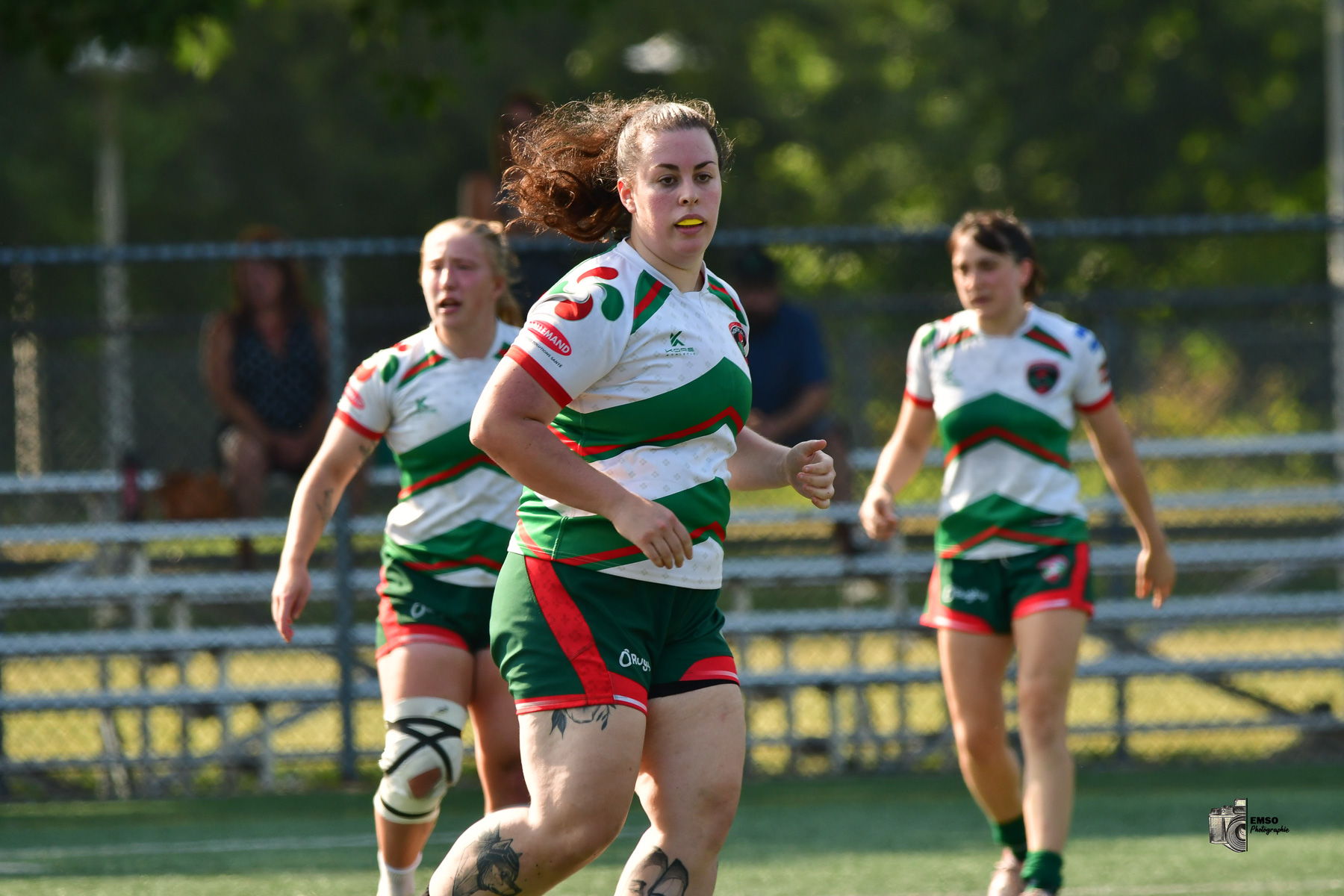  Rugby Club de Montréal - Braves de Trois-Rivières - Rugby - RQ 2025 - LPR2 F - Demi Finale - RCM (48) vs (14) Braves de Trois-Rivières (#RQ25LP2FRCMB8) Photo by: emso photo | Siuxy Sports 2025-08-09