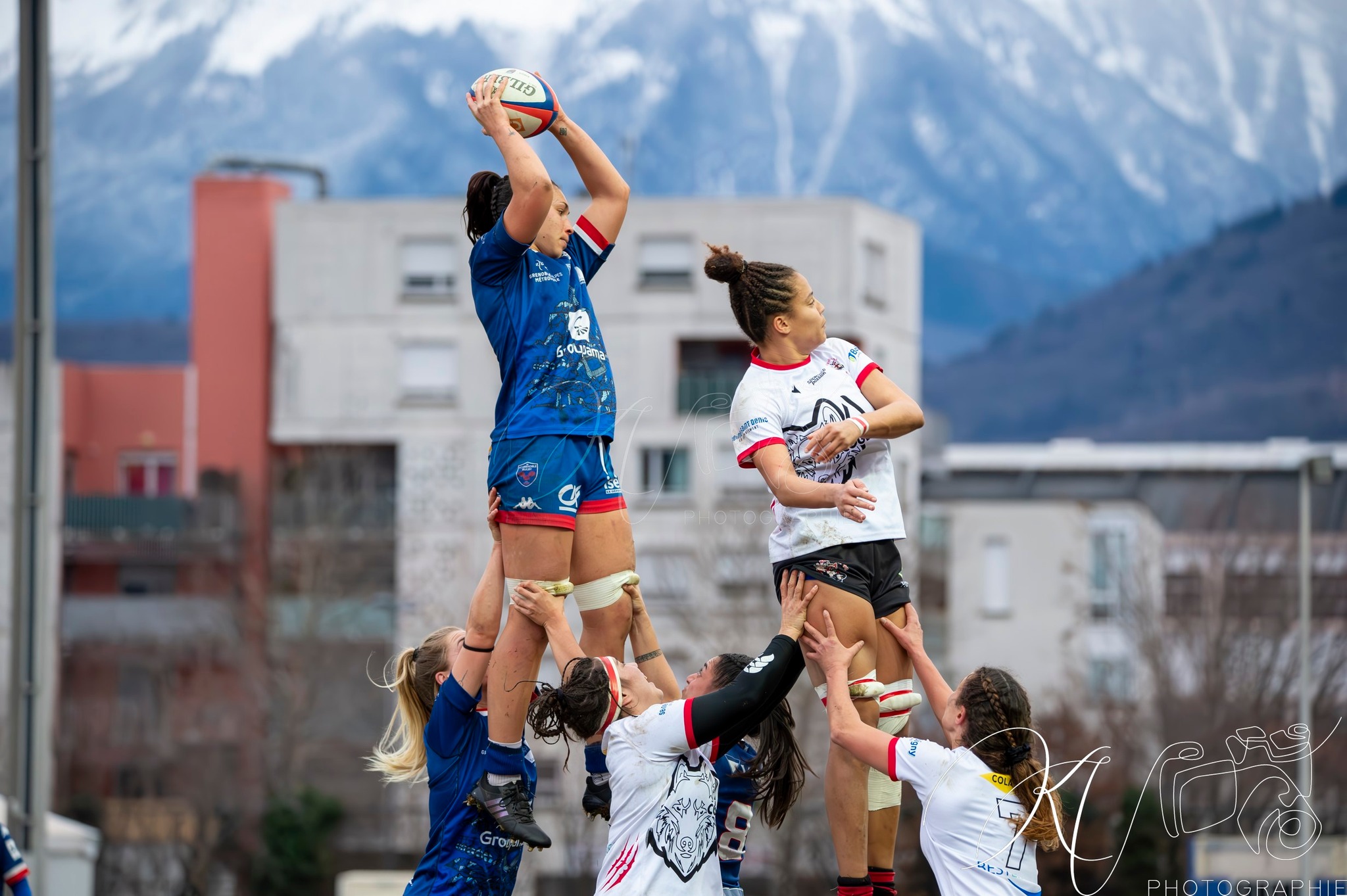  FC Grenoble Rugby - AC Bobigny 93 Rugby - Rugby - FFR 2025 - Élite 1 - Amazones (29) vs (14) Bobigny (#FFR25E1FCGBO01) Photo by: Karine Valentin | Siuxy Sports 2025-01-26